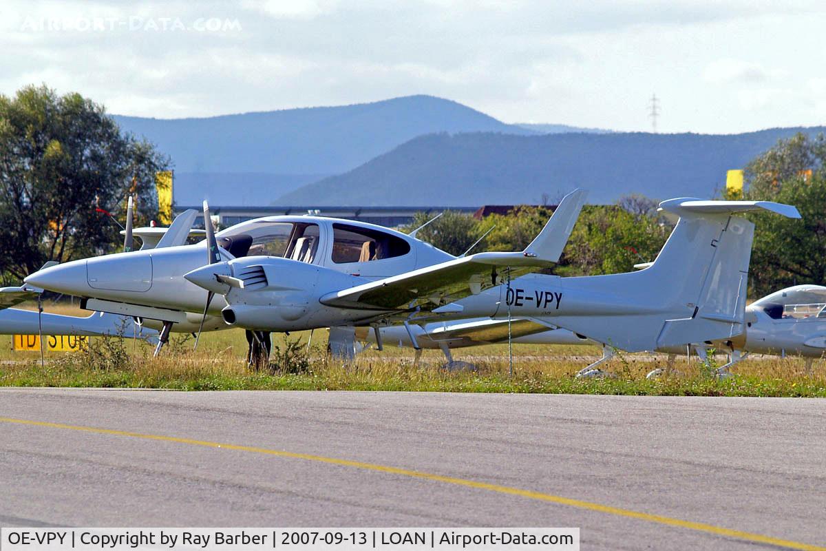 OE-VPY, 2007 Diamond DA-42 Twin Star C/N 42.266, Diamond DA-42 Twin Star [42.266] Wieiner Neustadt Ost~OE 13/09/2007