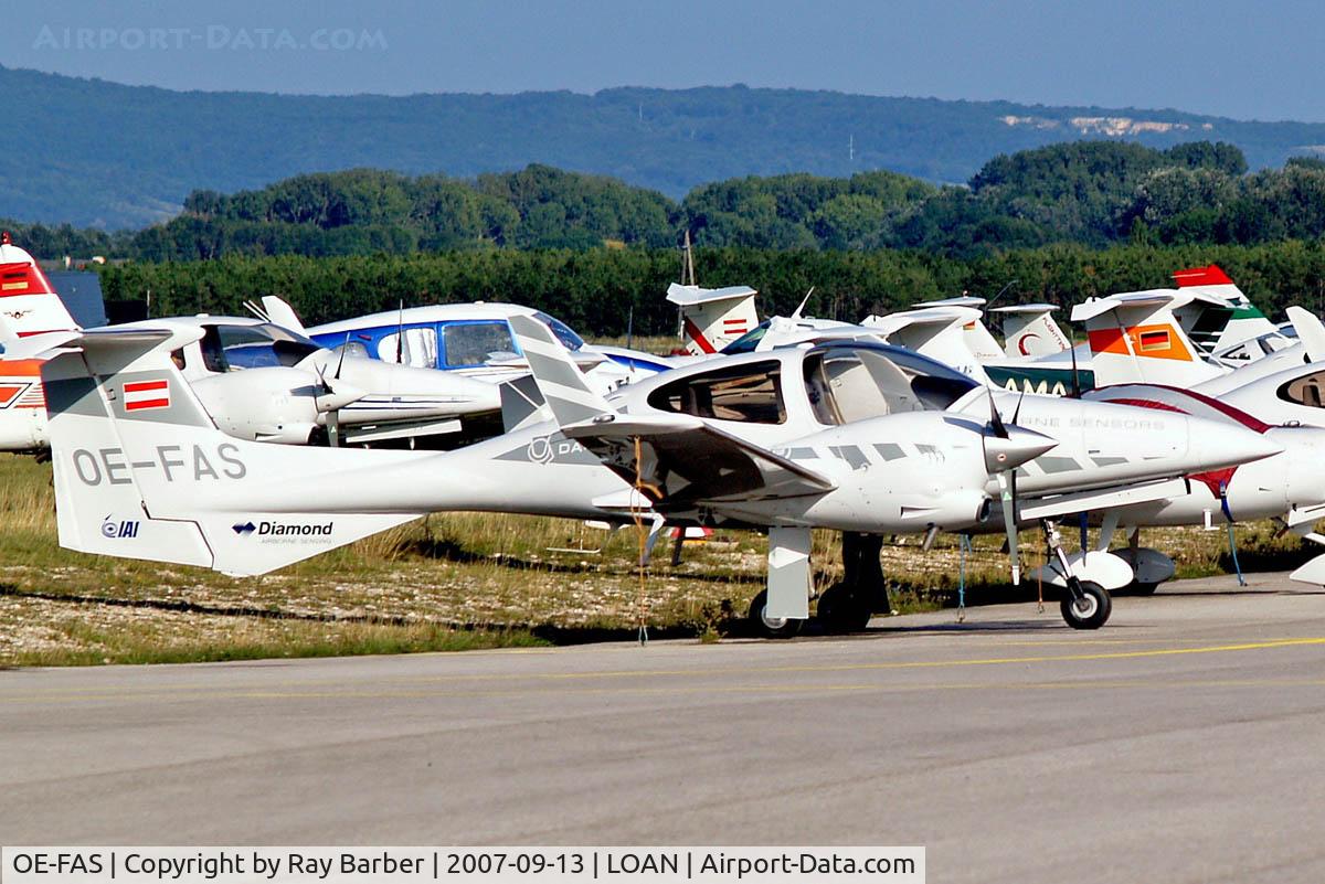 OE-FAS, Diamond DA-42MPP Twin Star C/N 42.234, Diamond DA-42MPP Twin Star [42.234] Wieiner Neustadt Ost~OE 13/09/2007