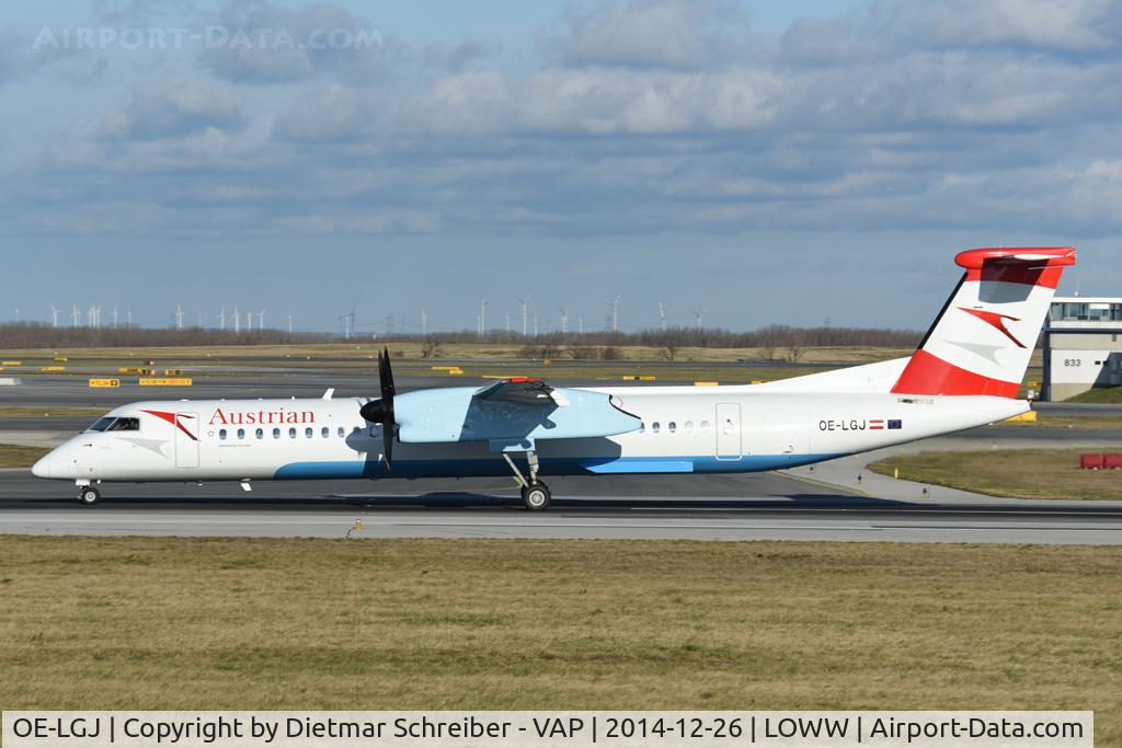 OE-LGJ, 2005 De Havilland Canada DHC-8-402Q Dash 8 C/N 4104, Austrian Dash 8-400