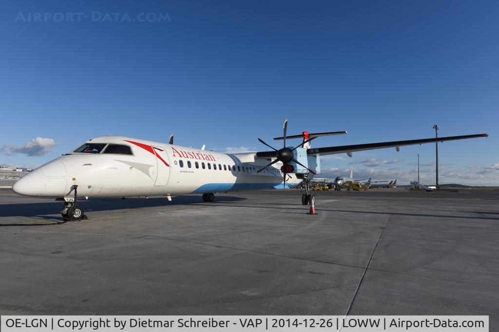 OE-LGN, 2010 De Havilland Canada DHC-8-402Q Dash 8 C/N 4326, Austrian Dash 8-400