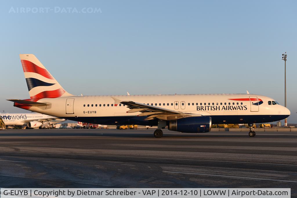 G-EUYB, 2008 Airbus A320-232 C/N 3703, British Airways Airbus 320