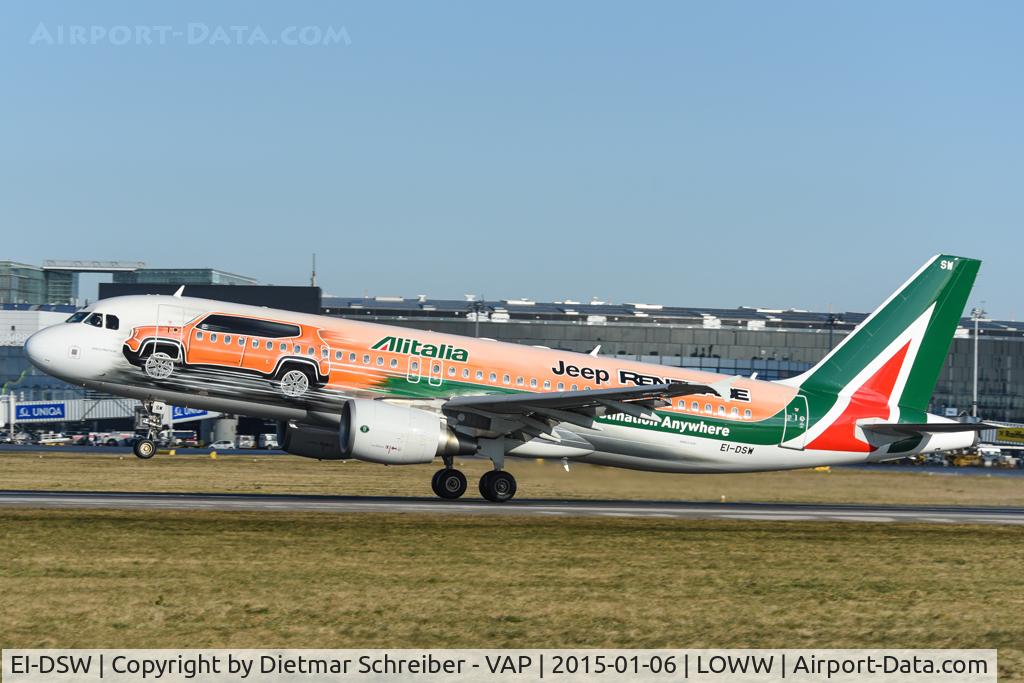 EI-DSW, 2008 Airbus A320-216 C/N 3609, Alitalia Airbus 320