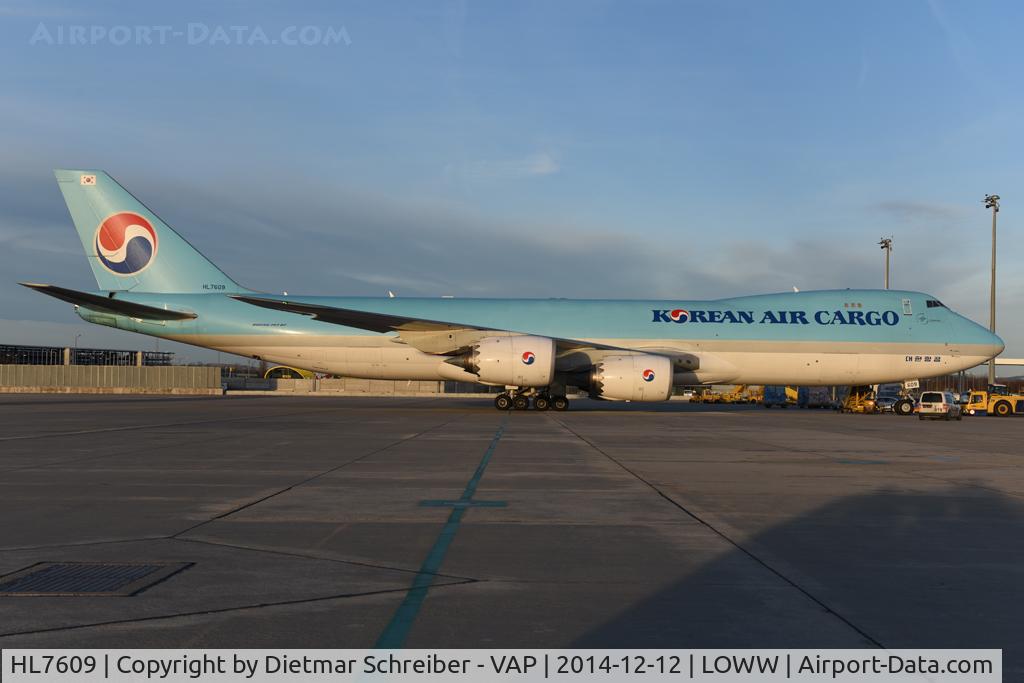 HL7609, 2012 Boeing 747-8HT/F C/N 37132, Korean Air Boeing 747-8