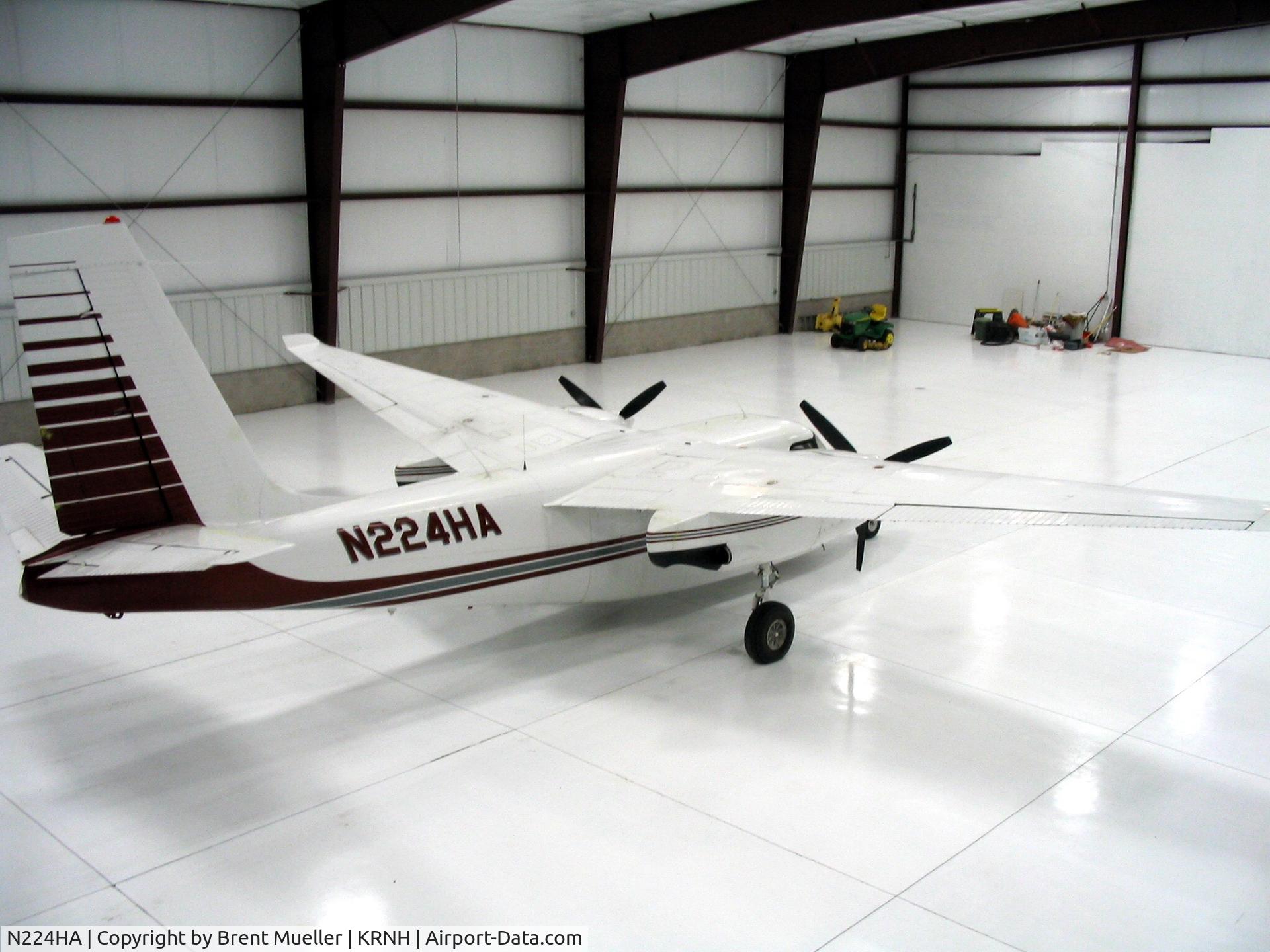 N224HA, 1957 Aero Commander 560-E C/N 567, post annual