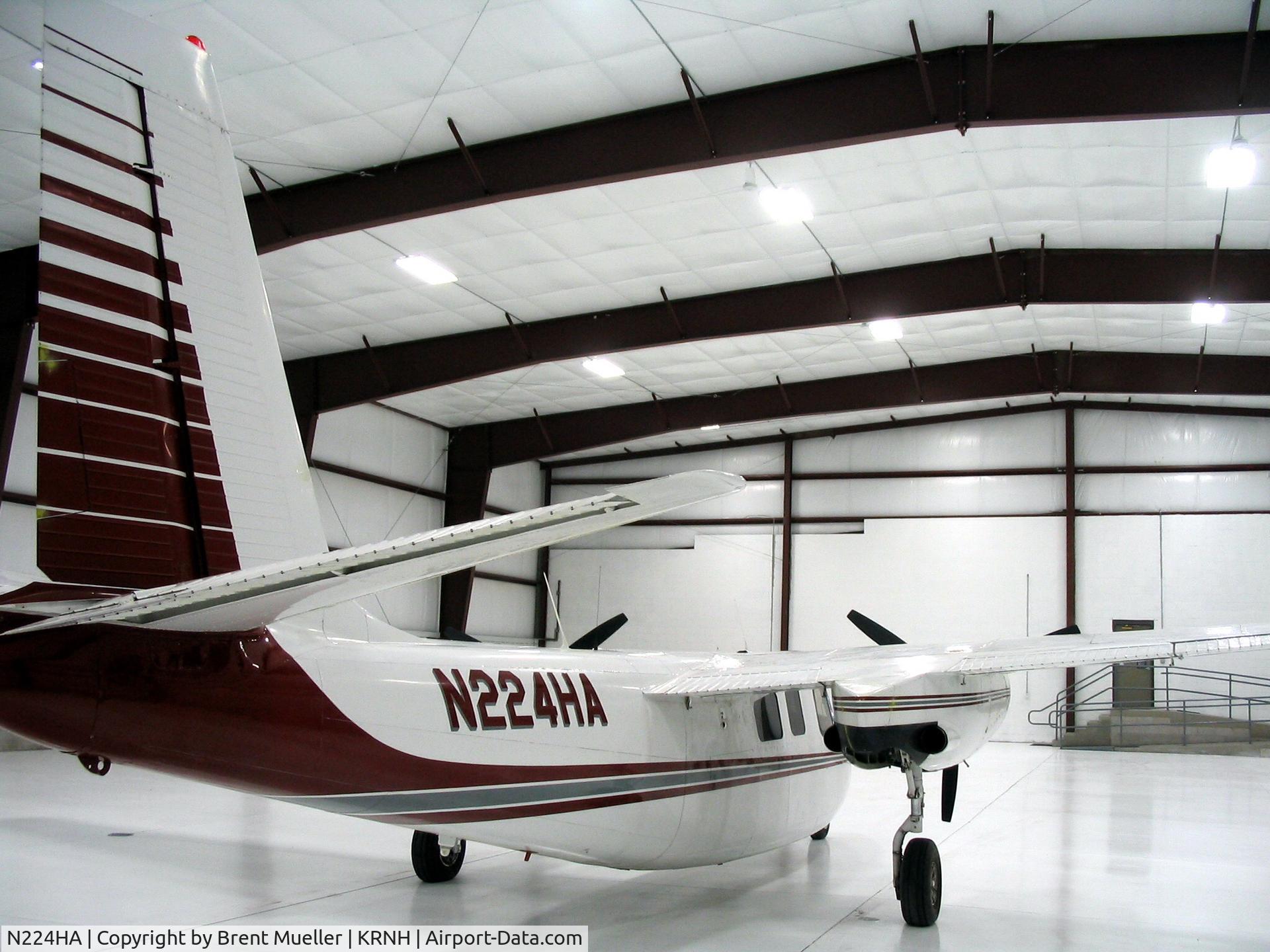 N224HA, 1957 Aero Commander 560-E C/N 567, post annual