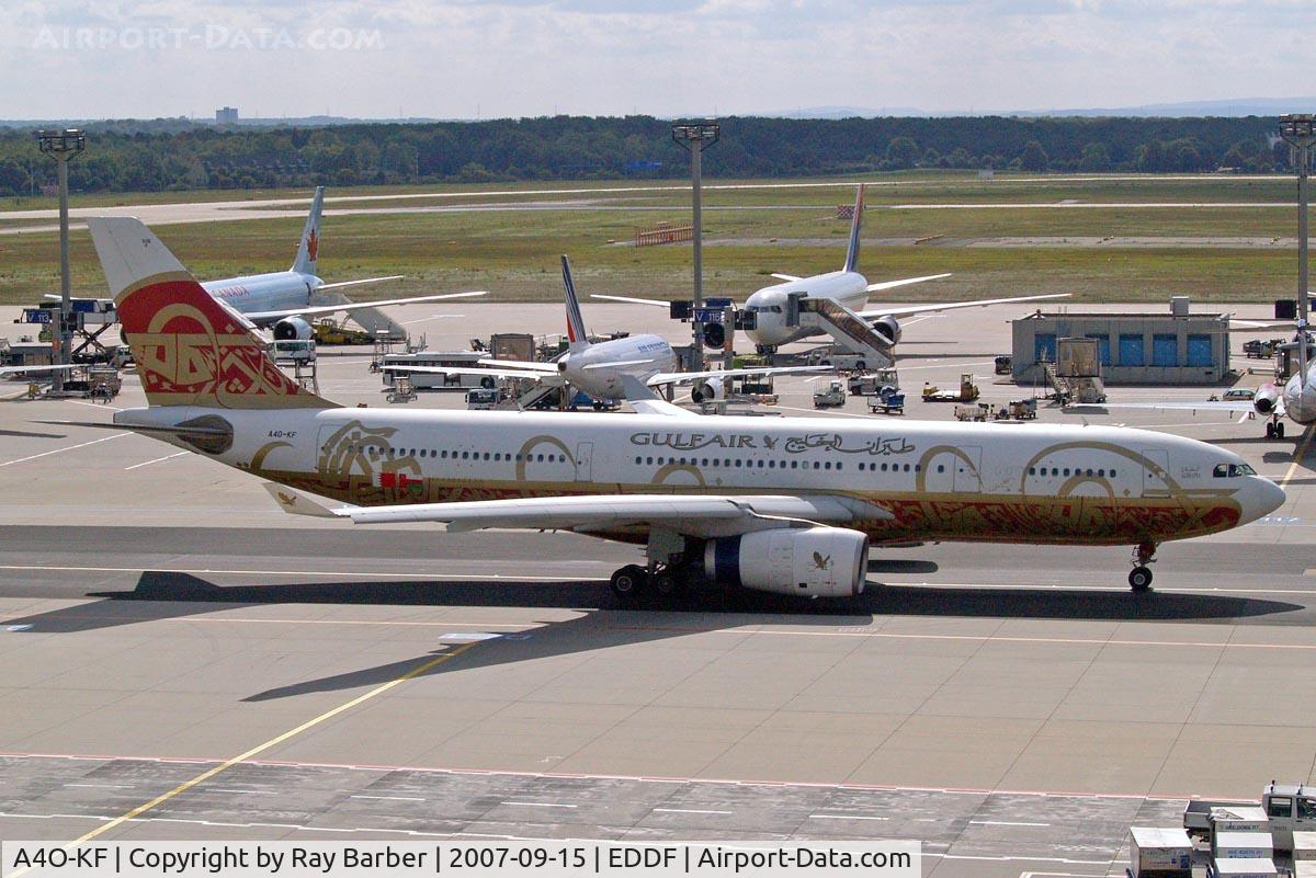 A4O-KF, 2000 Airbus A330-243 C/N 340, Airbus A330-243 [340] (Gulf Air) Frankfurt~D 15/09/2007