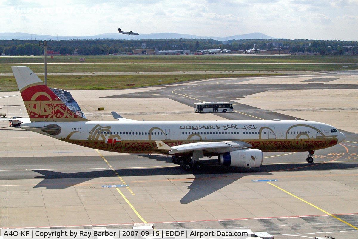 A4O-KF, 2000 Airbus A330-243 C/N 340, Airbus A330-243 [340] (Gulf Air) Frankfurt~D 15/09/2007
