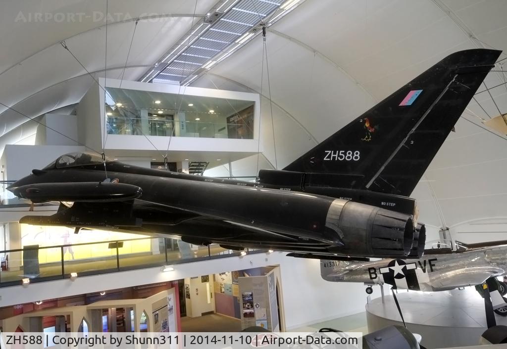 ZH588, 1994 Eurofighter EF-2000 Typhoon DA2 C/N DA2, Preserved inside London - RAF Hendon Museum