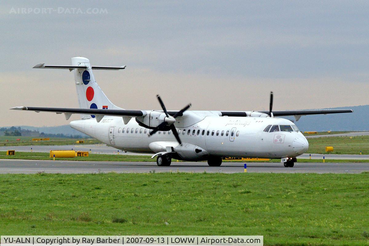 YU-ALN, 1990 ATR 72-202 C/N 180, Aerospatiale ATR-72-201 [180] (JAT Airways) Vienna-Schwechat~OE 13/09/2007
