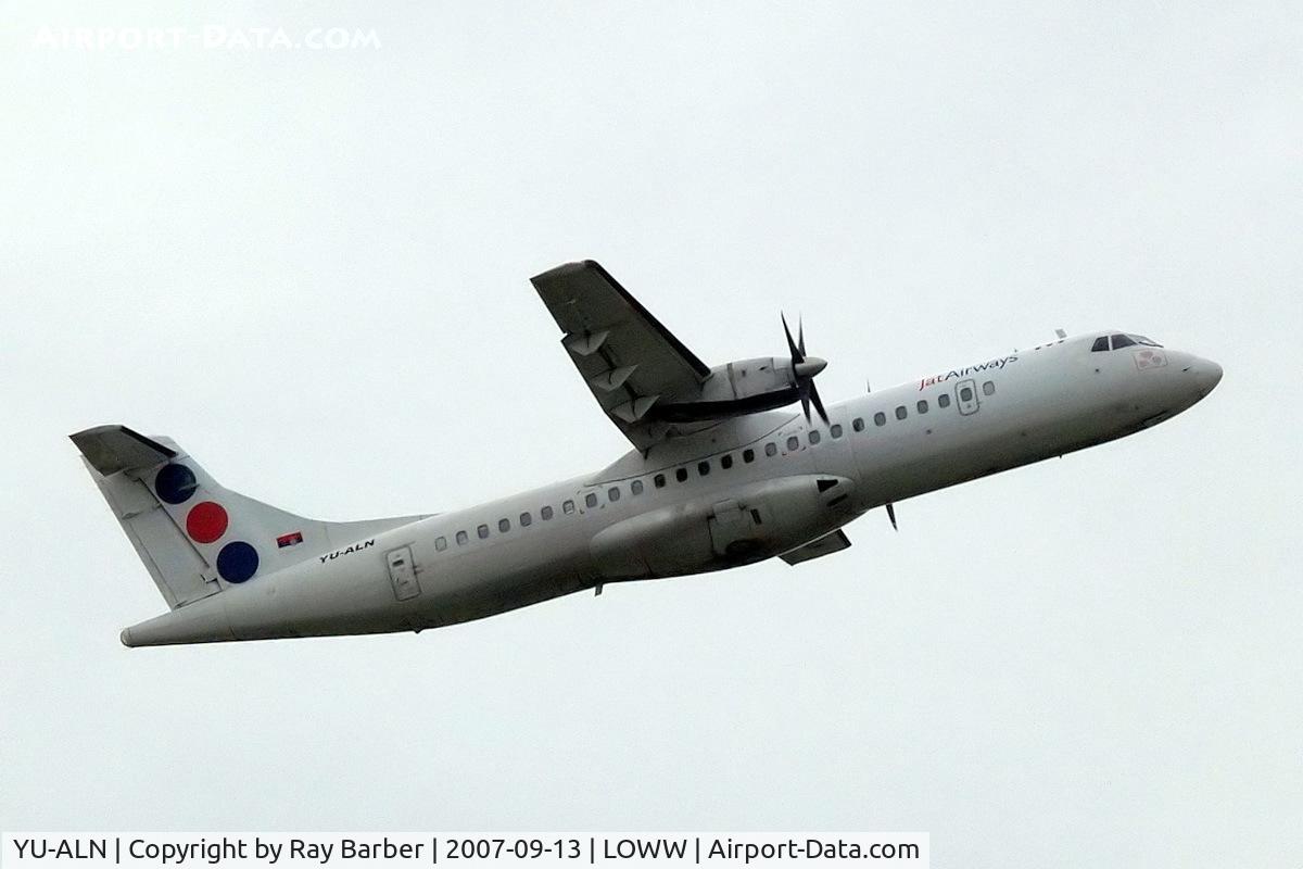 YU-ALN, 1990 ATR 72-202 C/N 180, Aerospatiale ATR-72-201 [180] (JAT Airways) Vienna-Schwechat~OE 13/09/2007