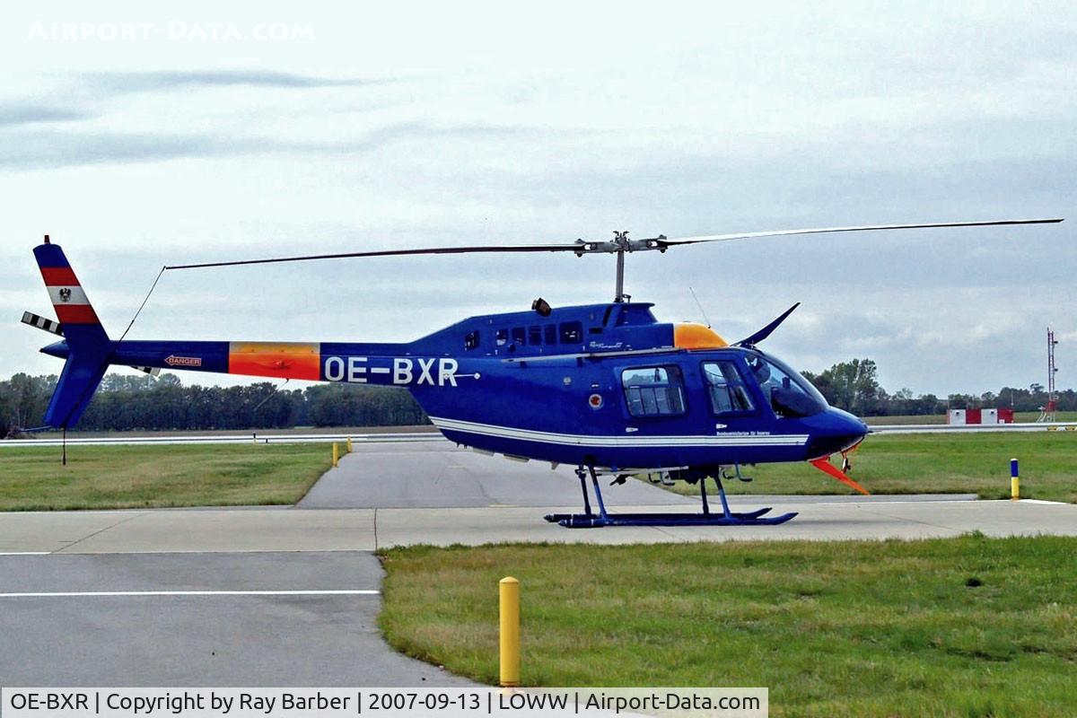 OE-BXR, Bell 206B-3 JetRanger III C/N 4413, Bell 206B-3 Jet Ranger III [4413] (Austrian Interior Ministry) Vienna-Schwechat~OE 13/09/2007