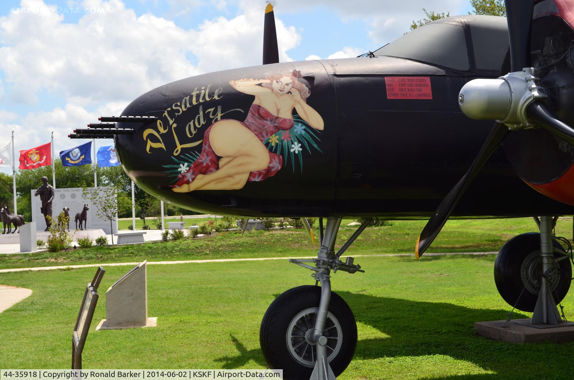 44-35918, 1944 Douglas A-26C-50-DT Invader C/N 29187, LMTC Parade Field