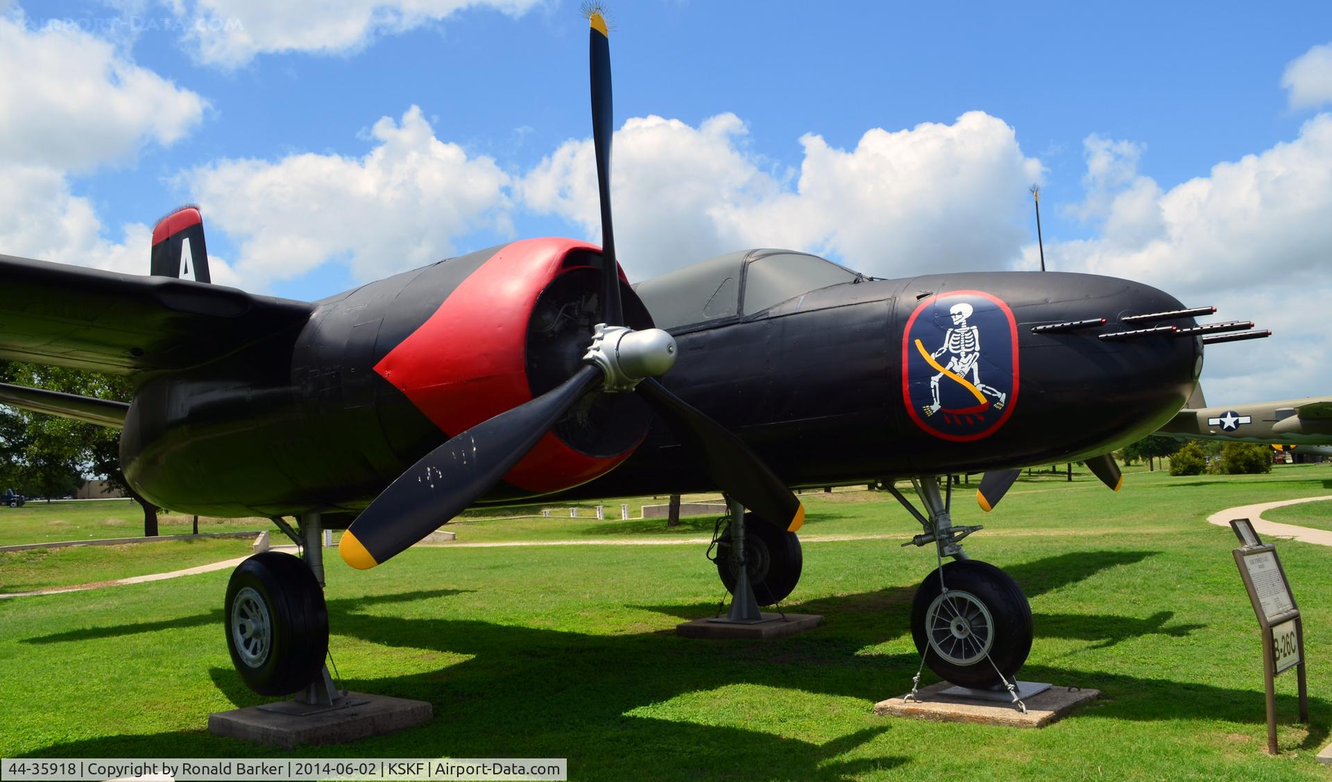 44-35918, 1944 Douglas A-26C-50-DT Invader C/N 29187, LMTC Parade Field
