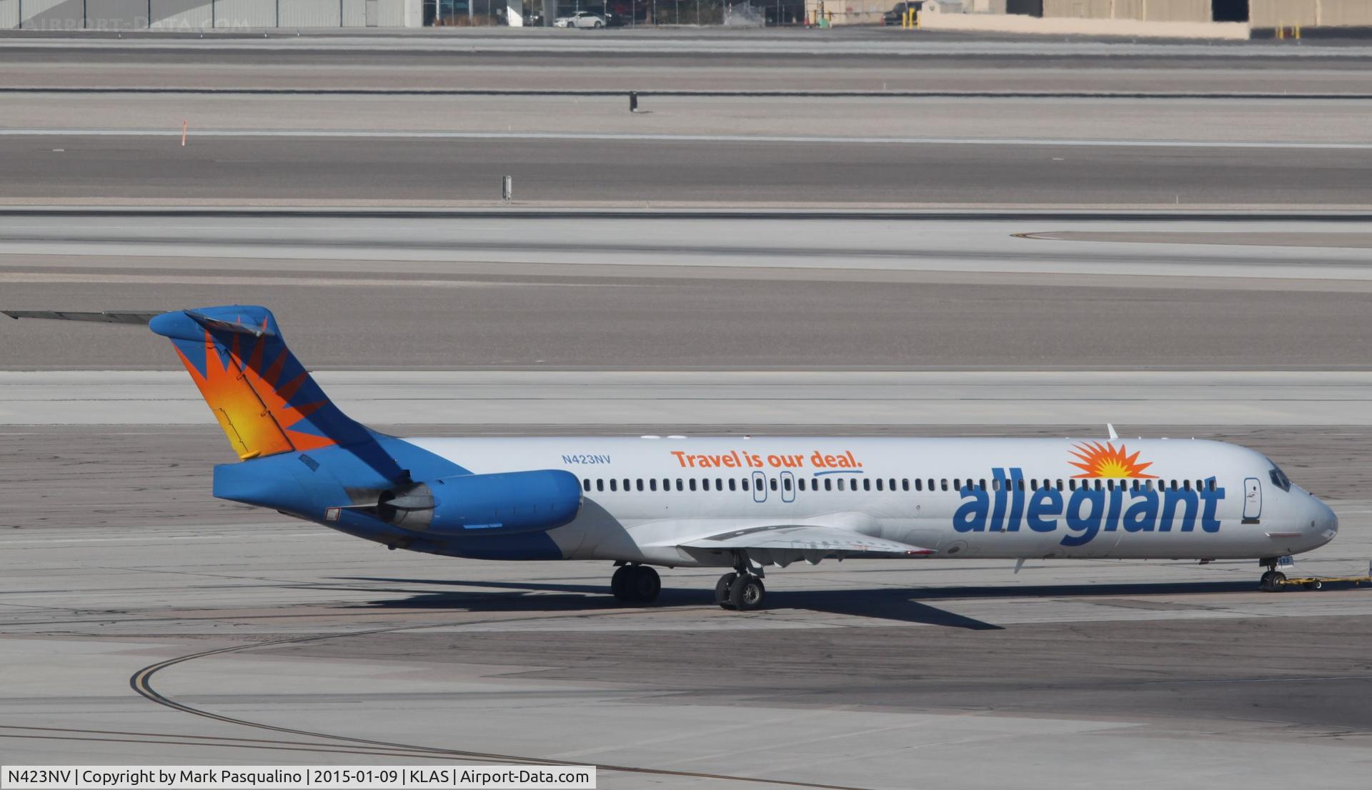N423NV, 1991 McDonnell Douglas MD-82 (DC-9-83) C/N 53008, MD-82