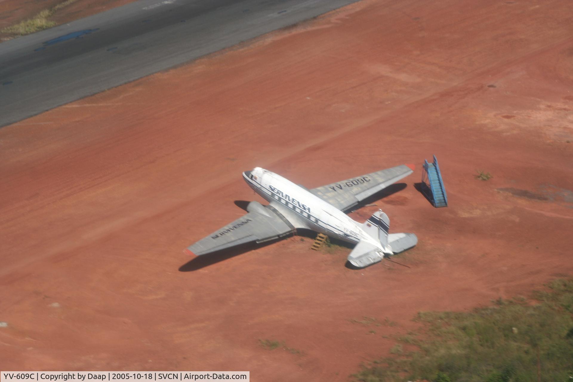 YV-609C, 1943 Douglas DC-3C C/N 43087, Taken 18 October 2005 at Canaima, Venezuela