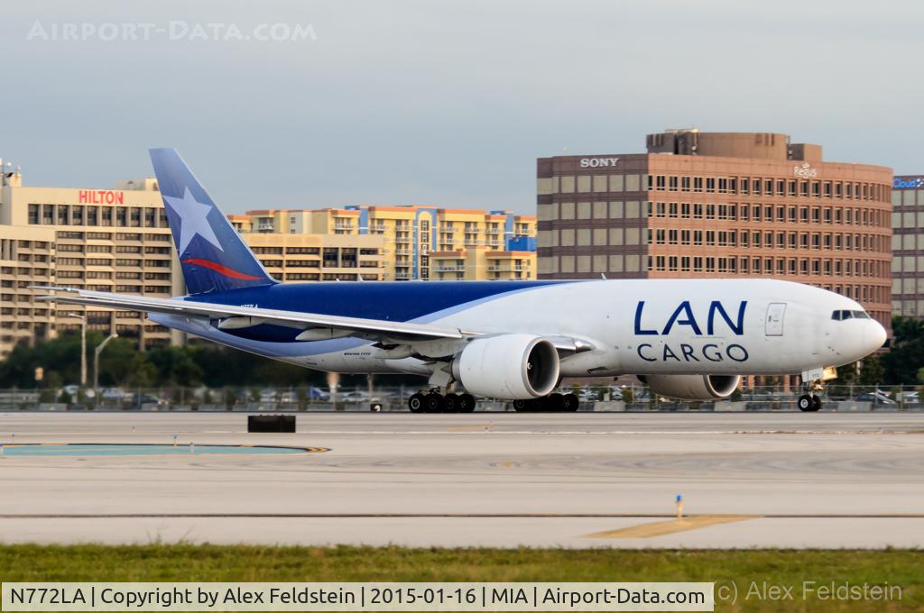 N772LA, 2009 Boeing 777-F6N C/N 37708, Miami