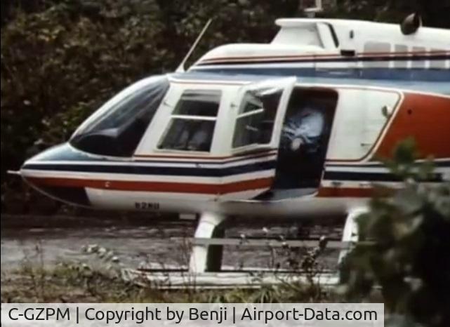C-GZPM, 1972 Bell 206B JetRanger II C/N 880, Historical N2NU Circa 1987