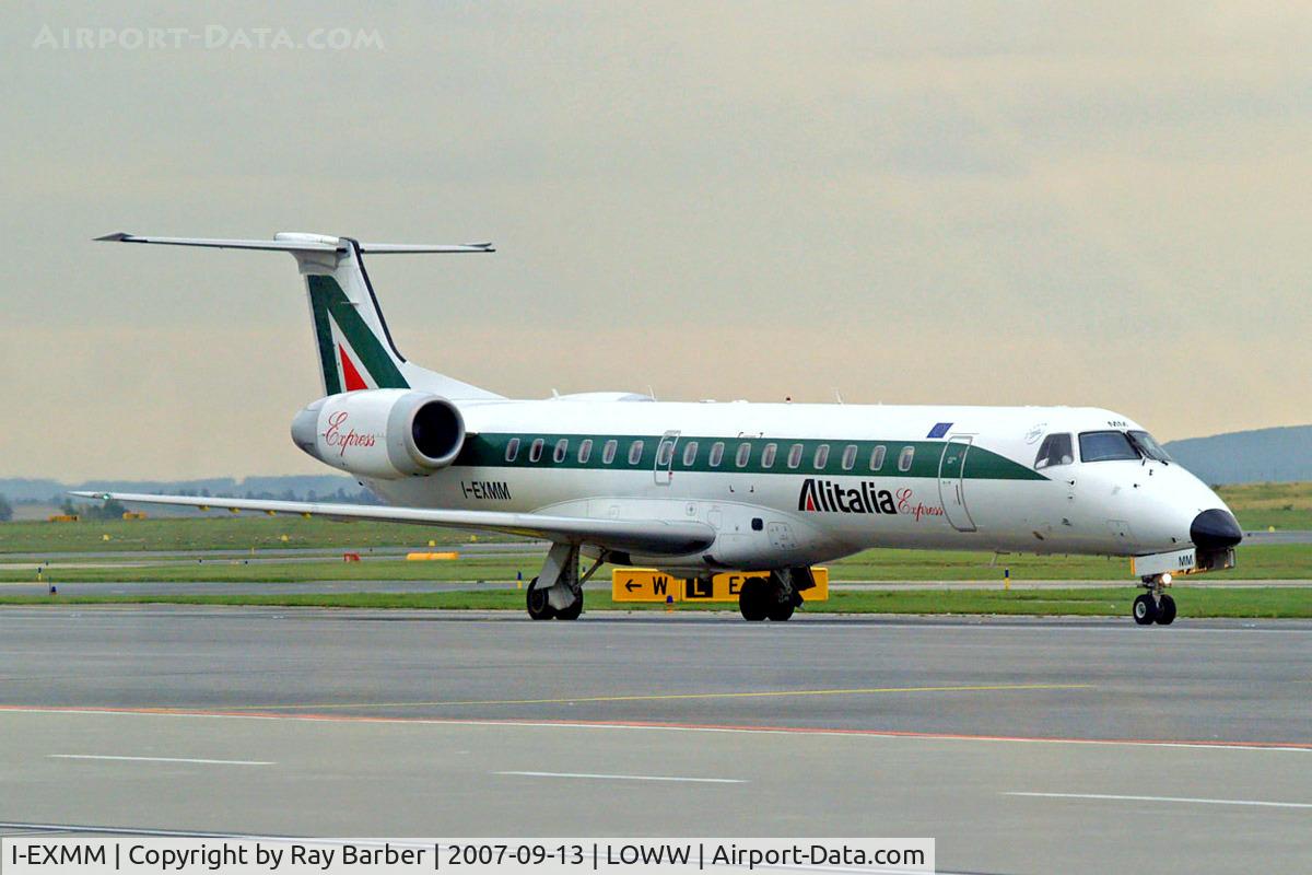 I-EXMM, 2003 Embraer ERJ-145LR (EMB-145LR) C/N 145738, Embraer ERJ-145LR [145738] (Alitalia Express) Vienna-Schwechat~OE 13/09/2007
