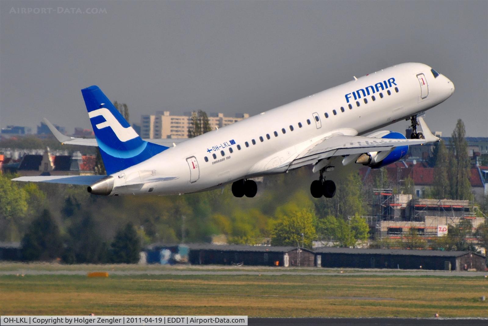 OH-LKL, 2007 Embraer 190LR (ERJ-190-100LR) C/N 19000153, Next stop: Helsinki airport!