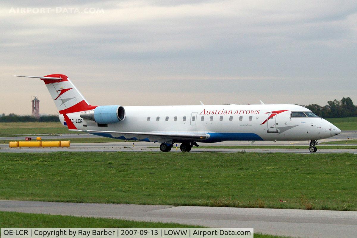 OE-LCR, 2003 Canadair CRJ-200LR (CL-600-2B19) C/N 7910, Canadair CRJ-200LR [7910] (Austrian Arrows) Vienna-Schwechat~OE 13/09/2007