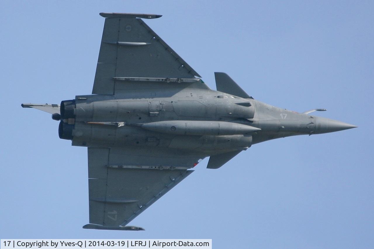 17, Dassault Rafale M C/N 17, French Naval Aviation Dassault Rafale M, Break before landing rwy 08, Landivisiau Naval Air Base (LFRJ)