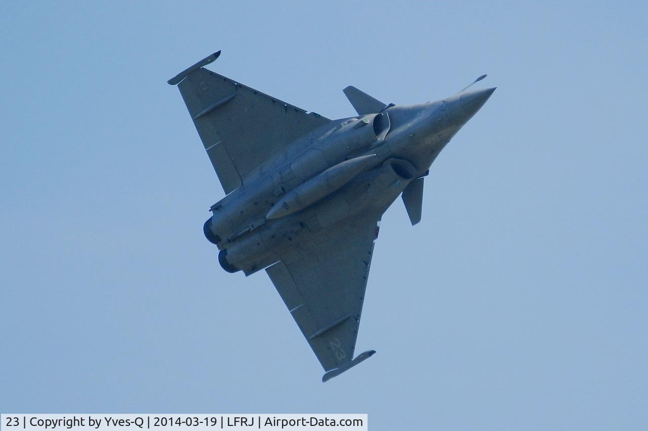 23, Dassault Rafale M C/N 23, French Naval Aviation Dassault Rafale M, Break before landing rwy 08, Landivisiau Naval Air Base (LFRJ)