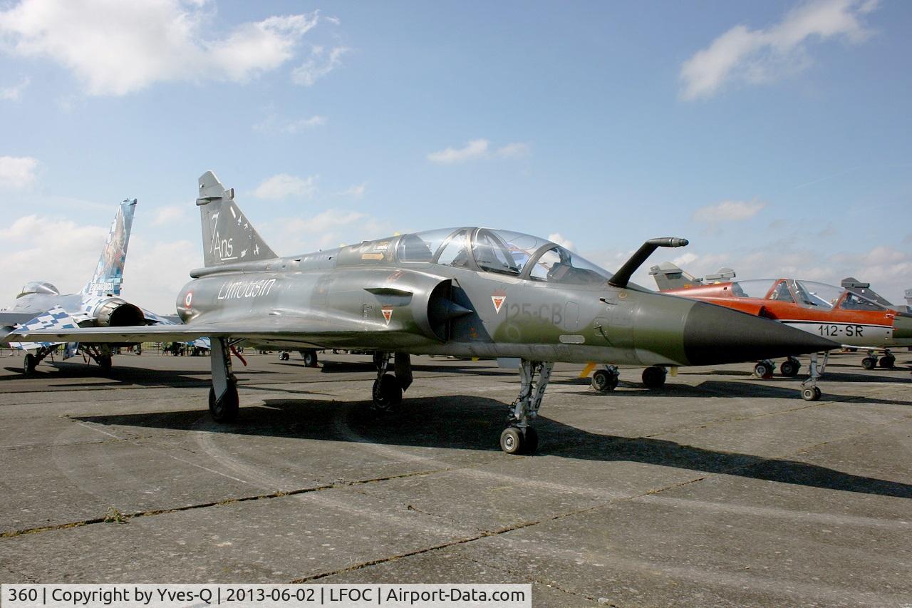 360, Dassault Mirage 2000N C/N 338, Dassault Mirage 2000N, Static Display, Châteaudun Air Base 279 (LFOC) Open day 2013