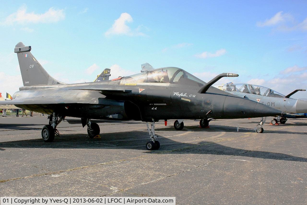 01, 1991 Dassault Rafale C C/N 01, Dassault Rafale C, Static Display, Châteaudun Air Base 279 (LFOC) Open day 2013