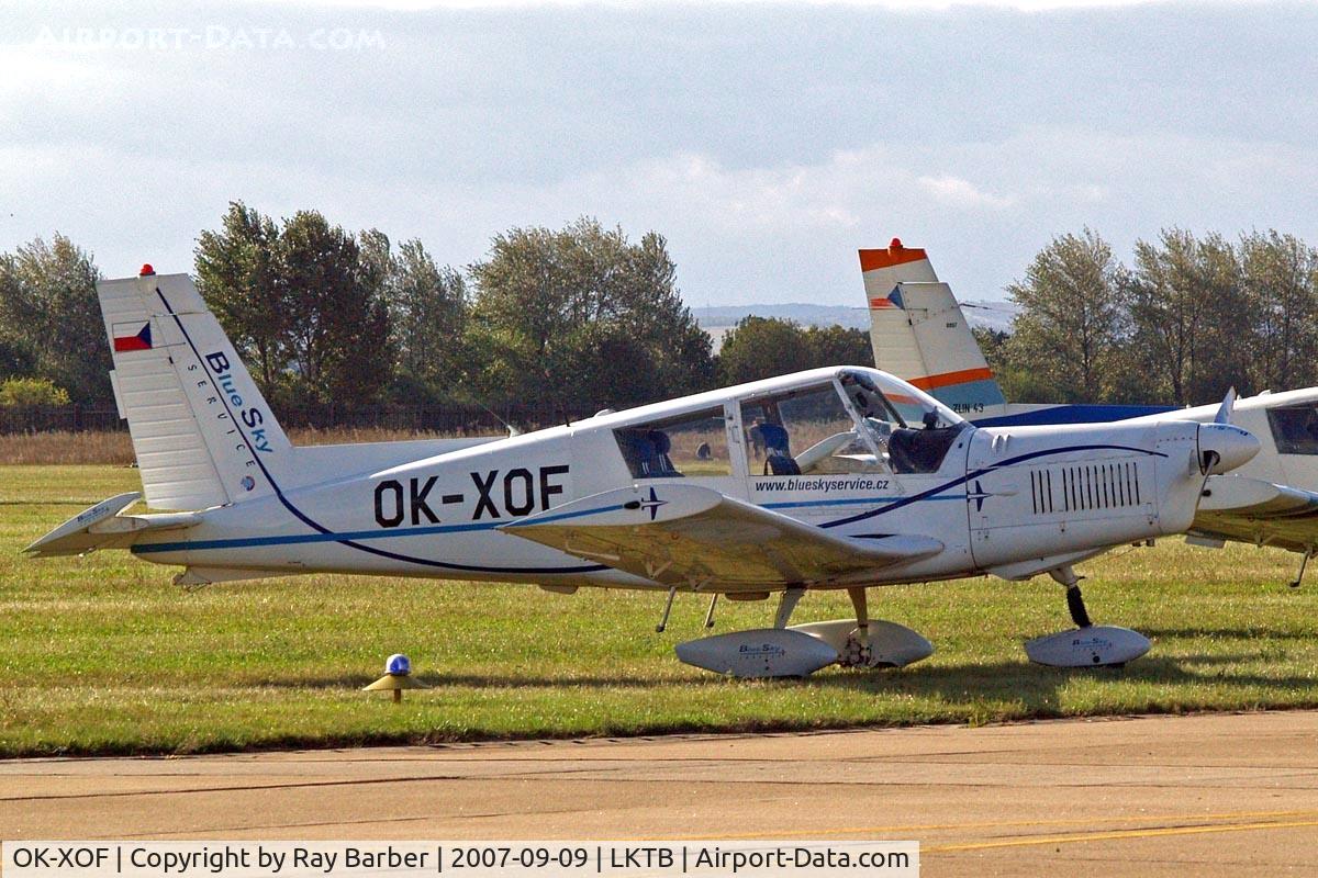 OK-XOF, 1992 Zlin Z-43 C/N 0110, Zlin Z.43 [0110] (Blue Sky Service) Brno-Turany 09/09/2007