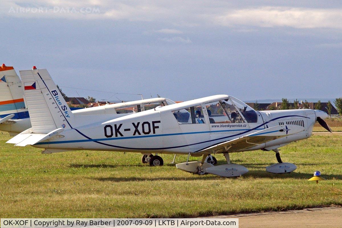 OK-XOF, 1992 Zlin Z-43 C/N 0110, Zlin Z.43 [0110] (Blue Sky Service) Brno-Turany 09/09/2007