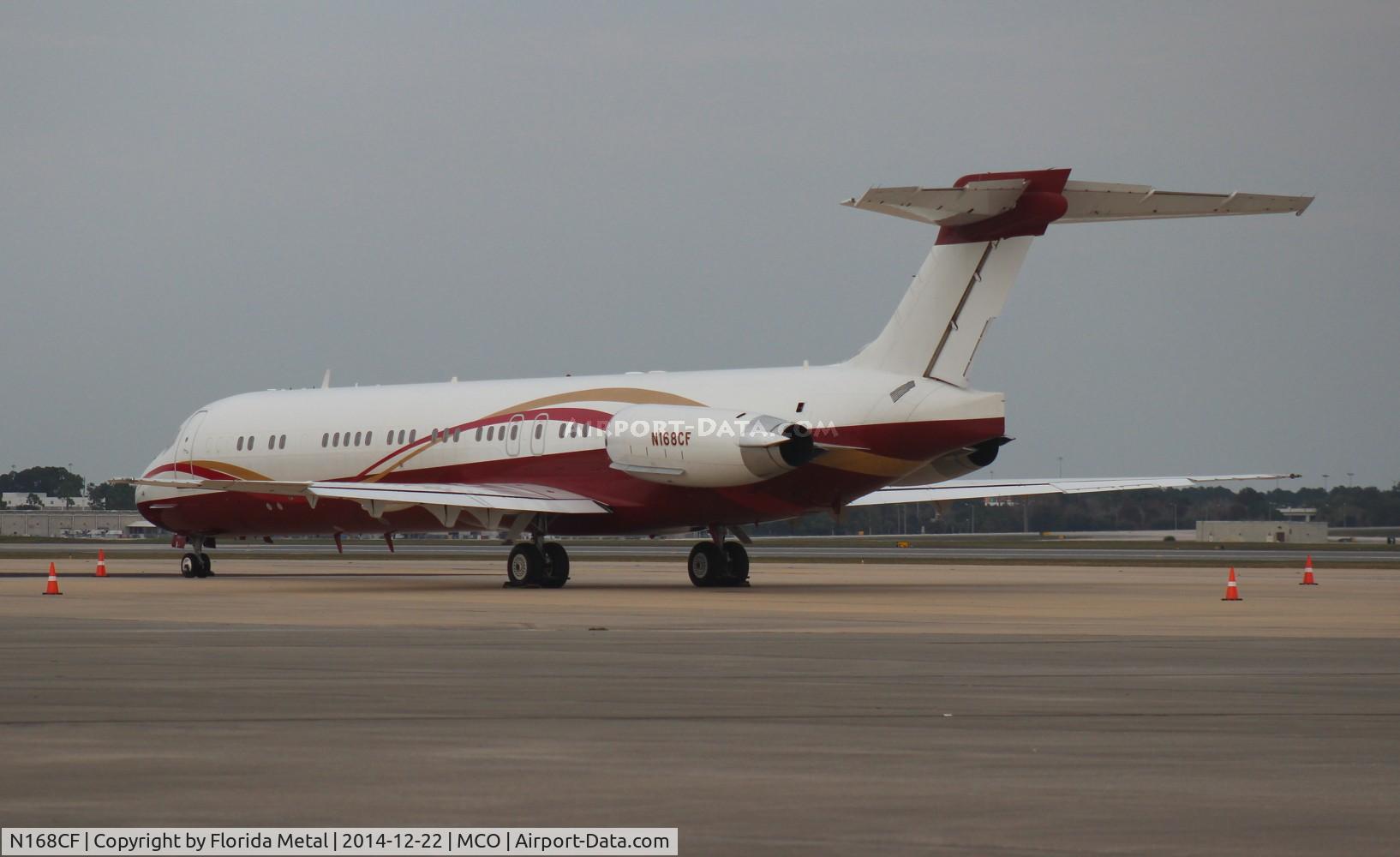 N168CF, 1988 McDonnell Douglas DC-9-87 C/N 49670, Private MD-87