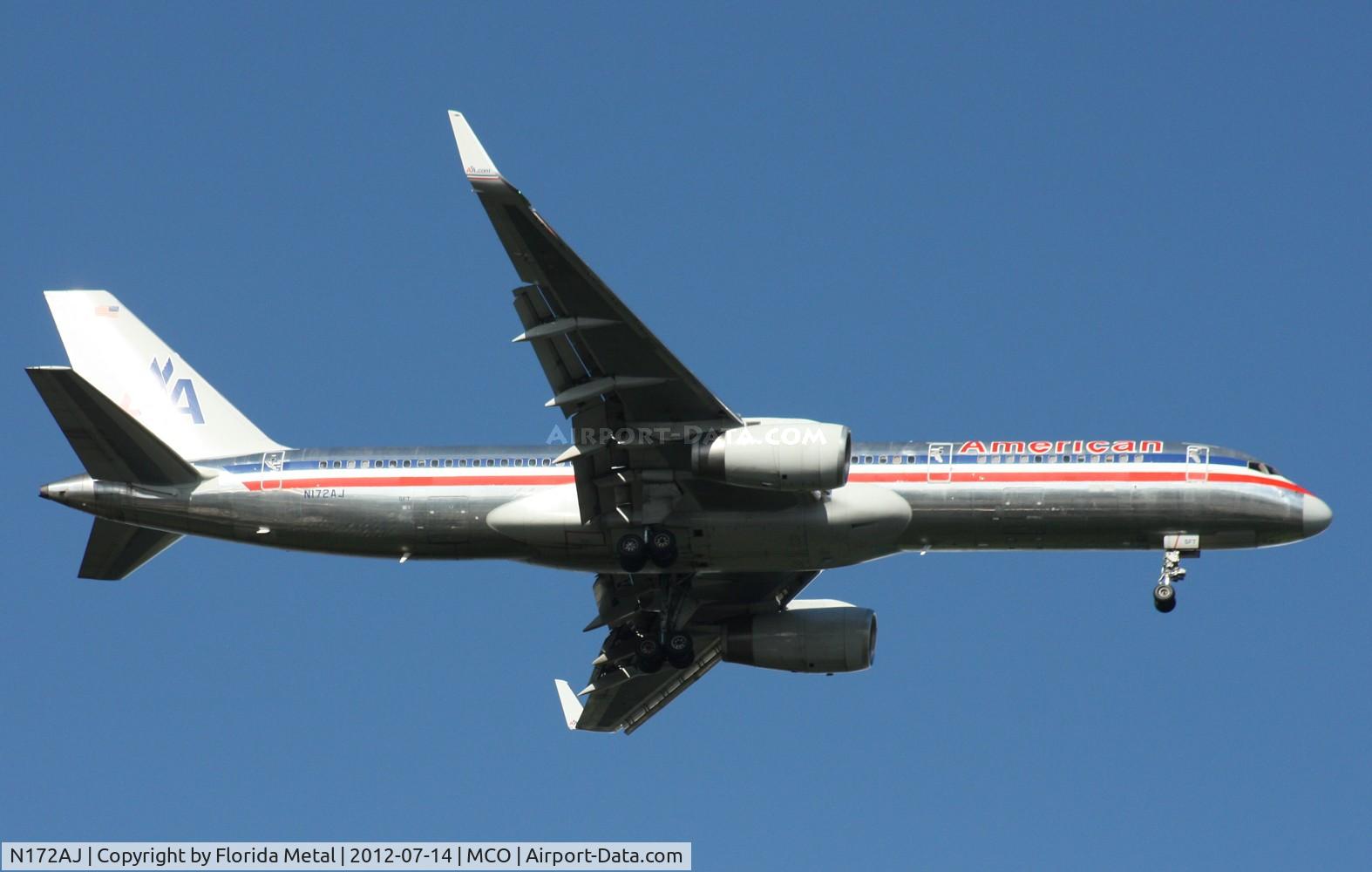 N172AJ, 2002 Boeing 757-223 C/N 32400, American 757