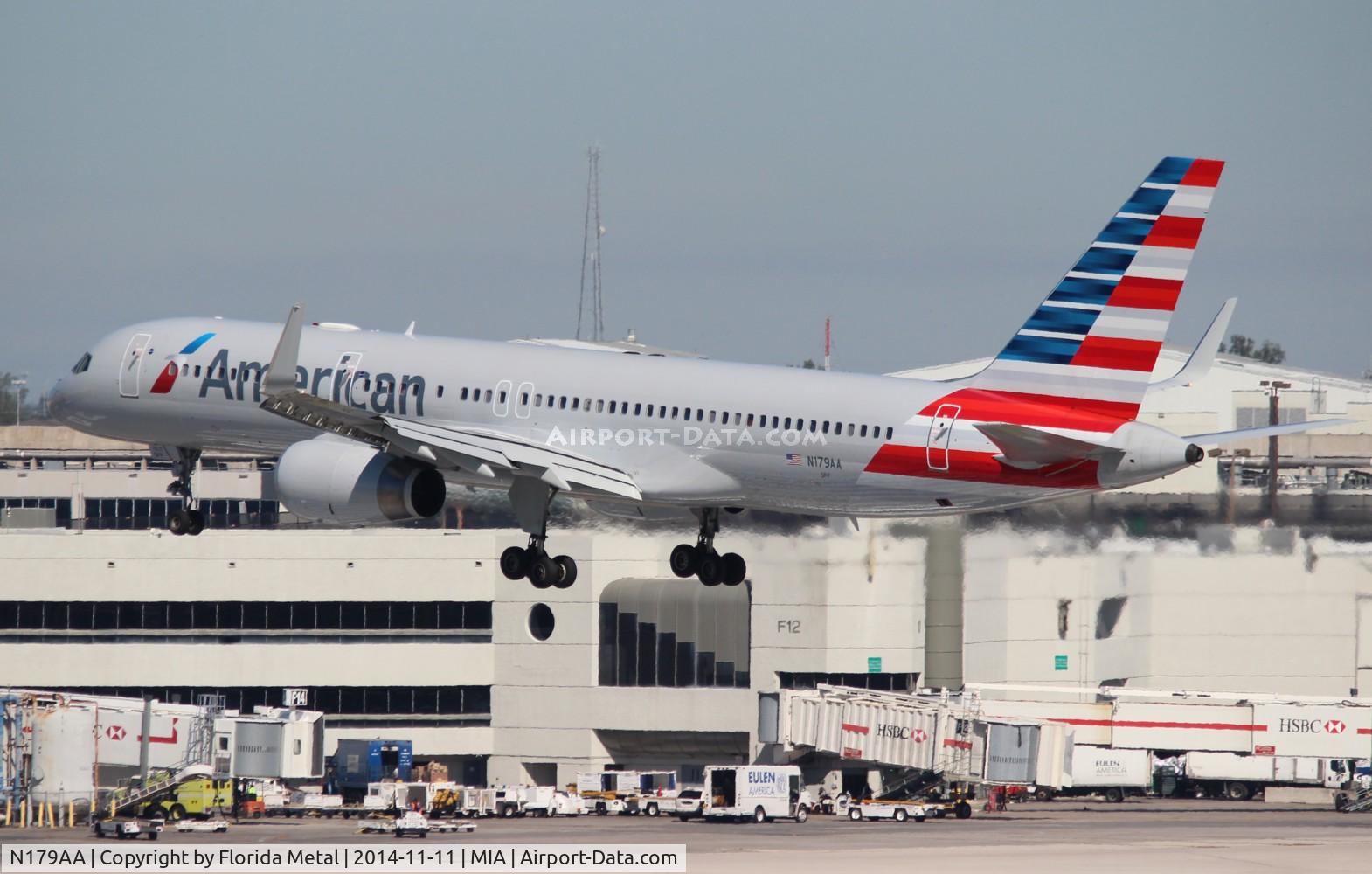 N179AA, 2002 Boeing 757-223 C/N 32397, American