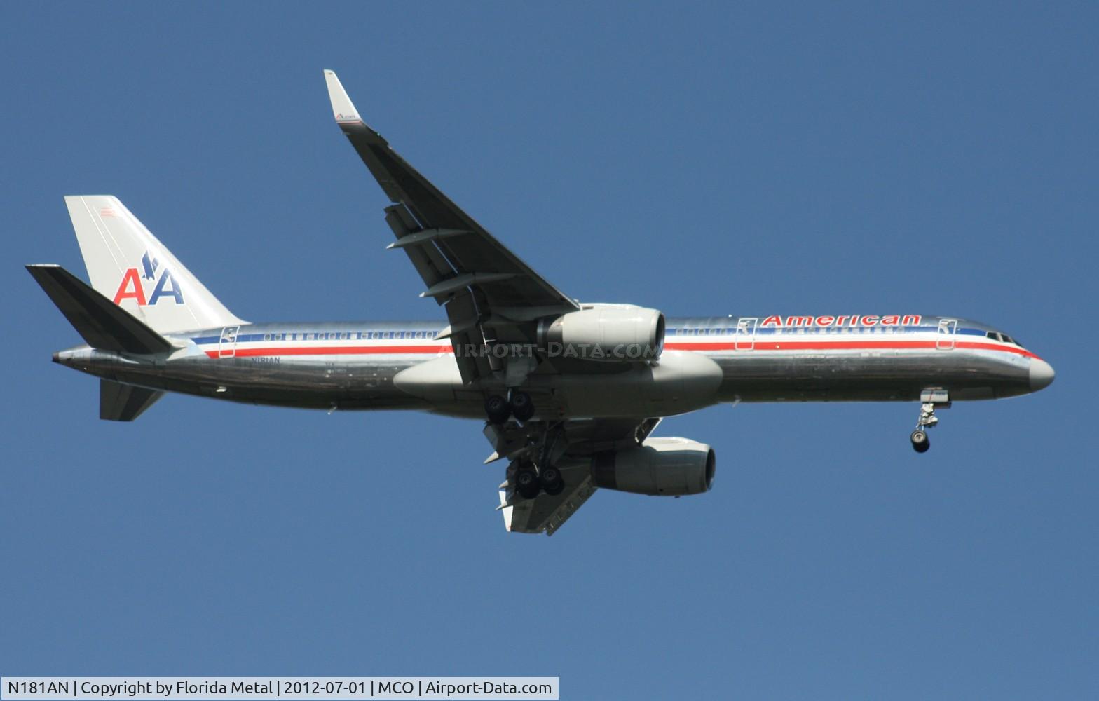 N181AN, 1999 Boeing 757-223 C/N 29591, American