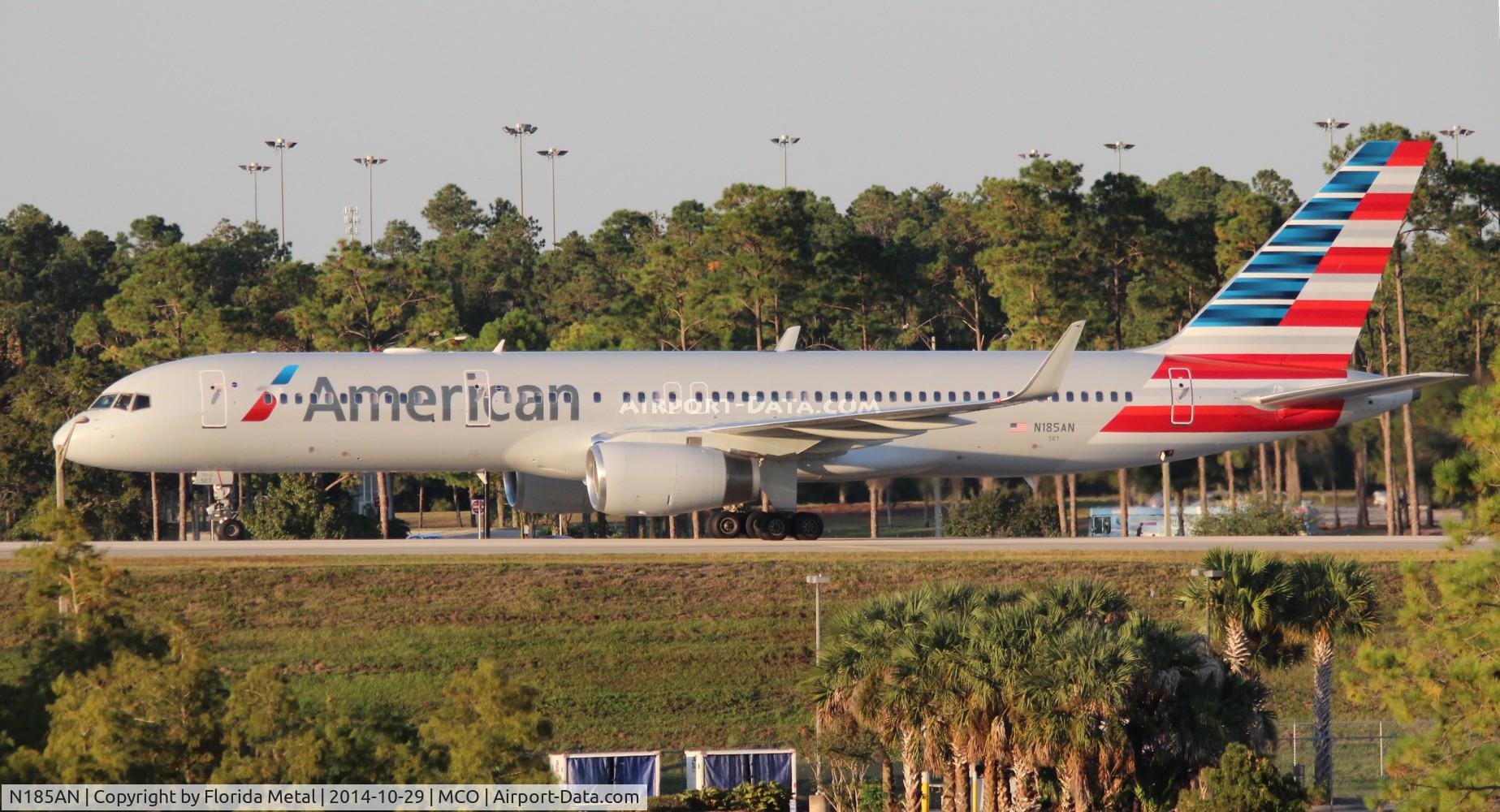 N185AN, 2001 Boeing 757-223 C/N 32379, American 757