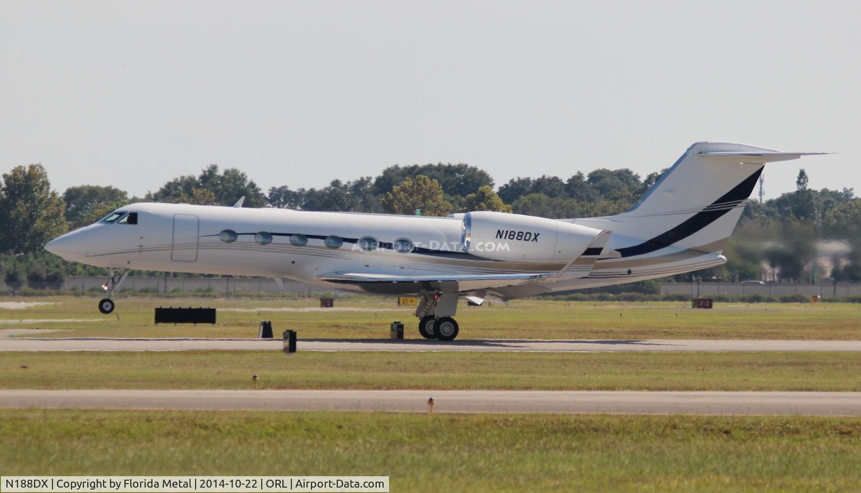 N188DX, 2010 Gulfstream Aerospace GIV-X (G450) C/N 4188, G450 at NBAA