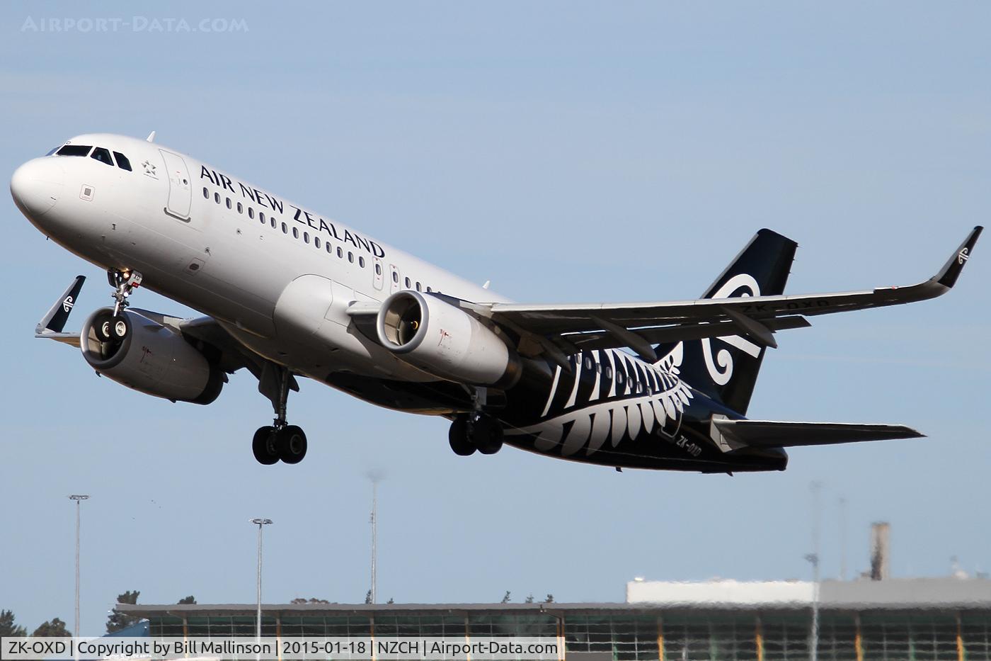 ZK-OXD, 2014 Airbus A320-232 C/N 5962, AWAY OFF 29