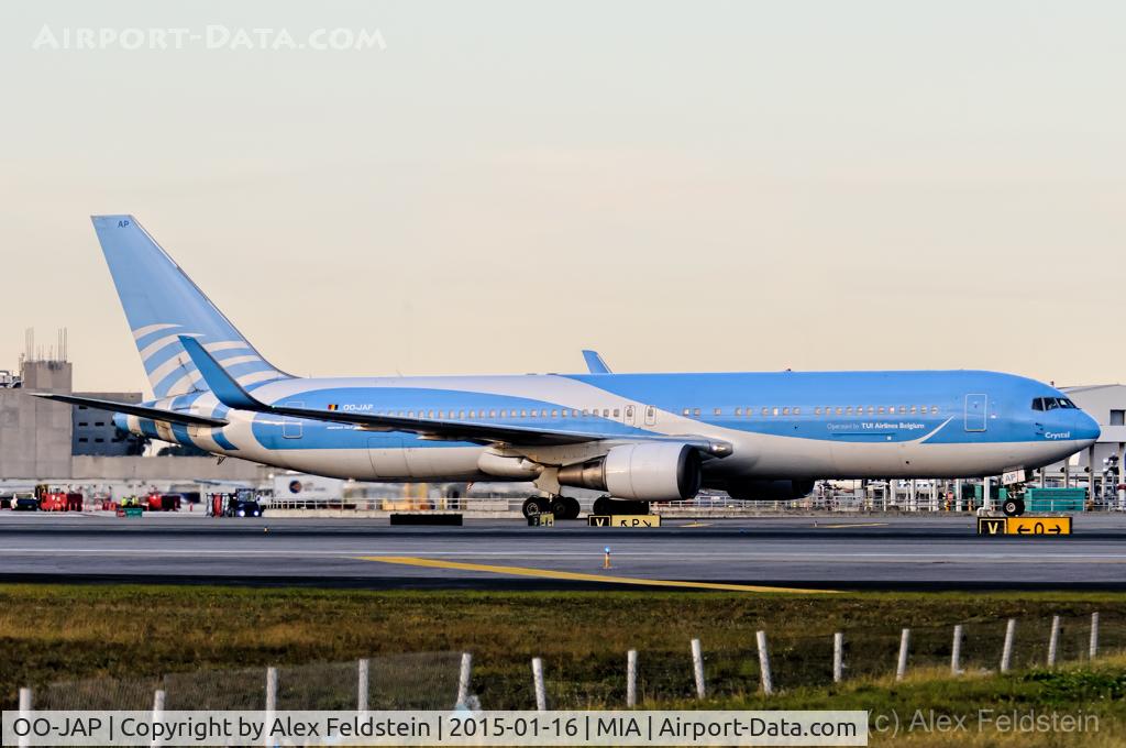 OO-JAP, 2001 Boeing 767-38E/ER C/N 30840, Miami