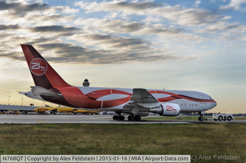 N768QT, 1987 Boeing 767-241 C/N 23803, Miami