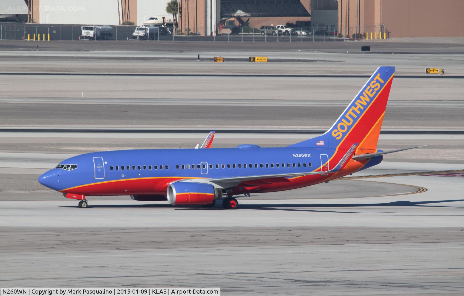 N260WN, 2006 Boeing 737-7H4 C/N 32518, Boeing 737-700