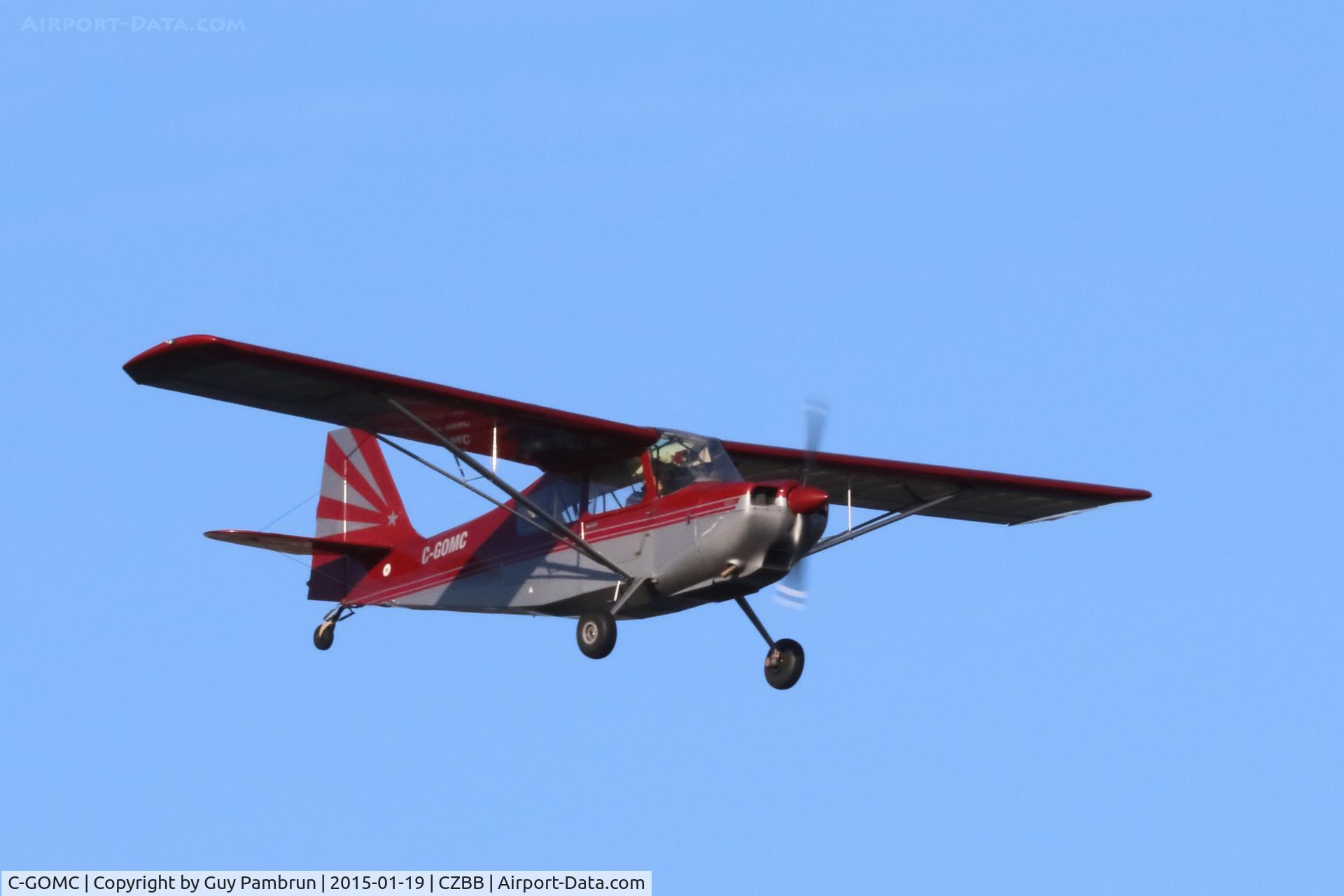 C-GOMC, 2008 Champion 7ECA Citabria C/N 1402-2008, Landing