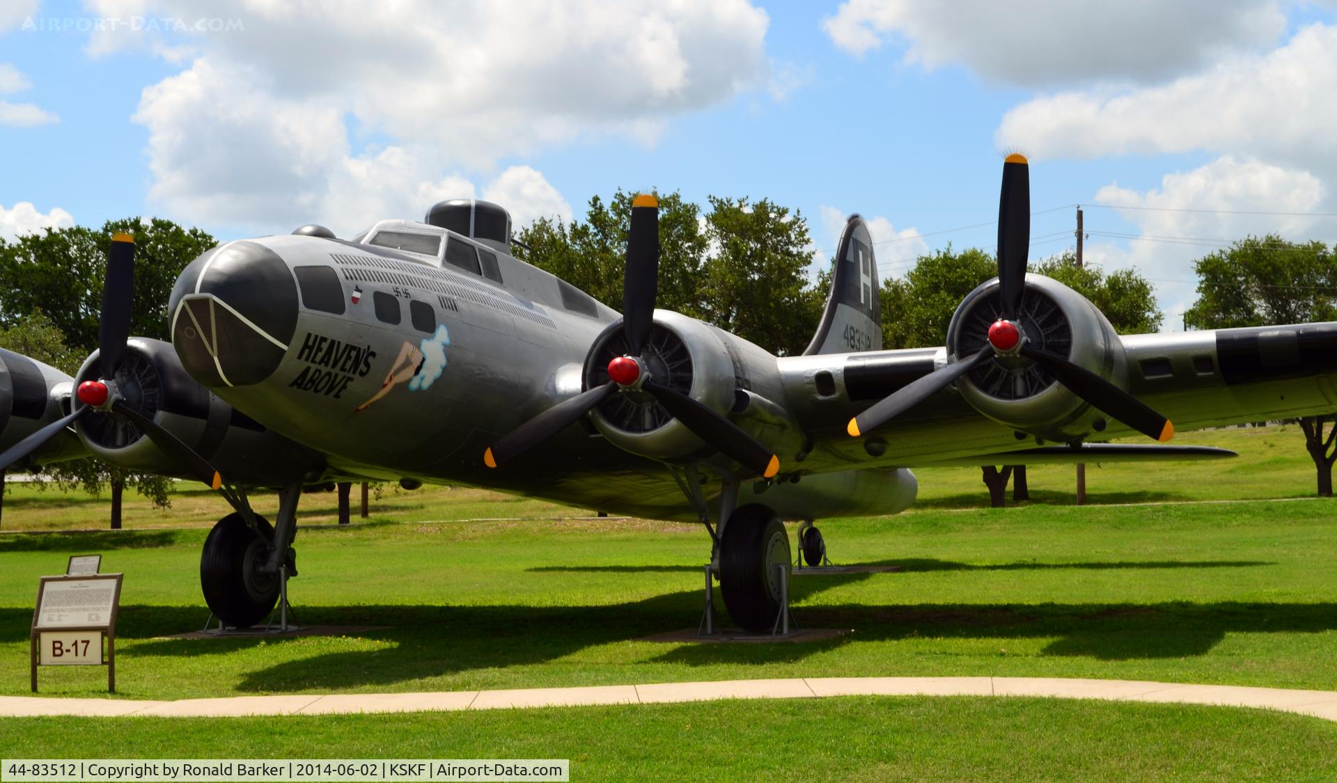 44-83512, 1944 Boeing (BDV) TB-17G Flying Fortress C/N 32153, LMTC Parade Field