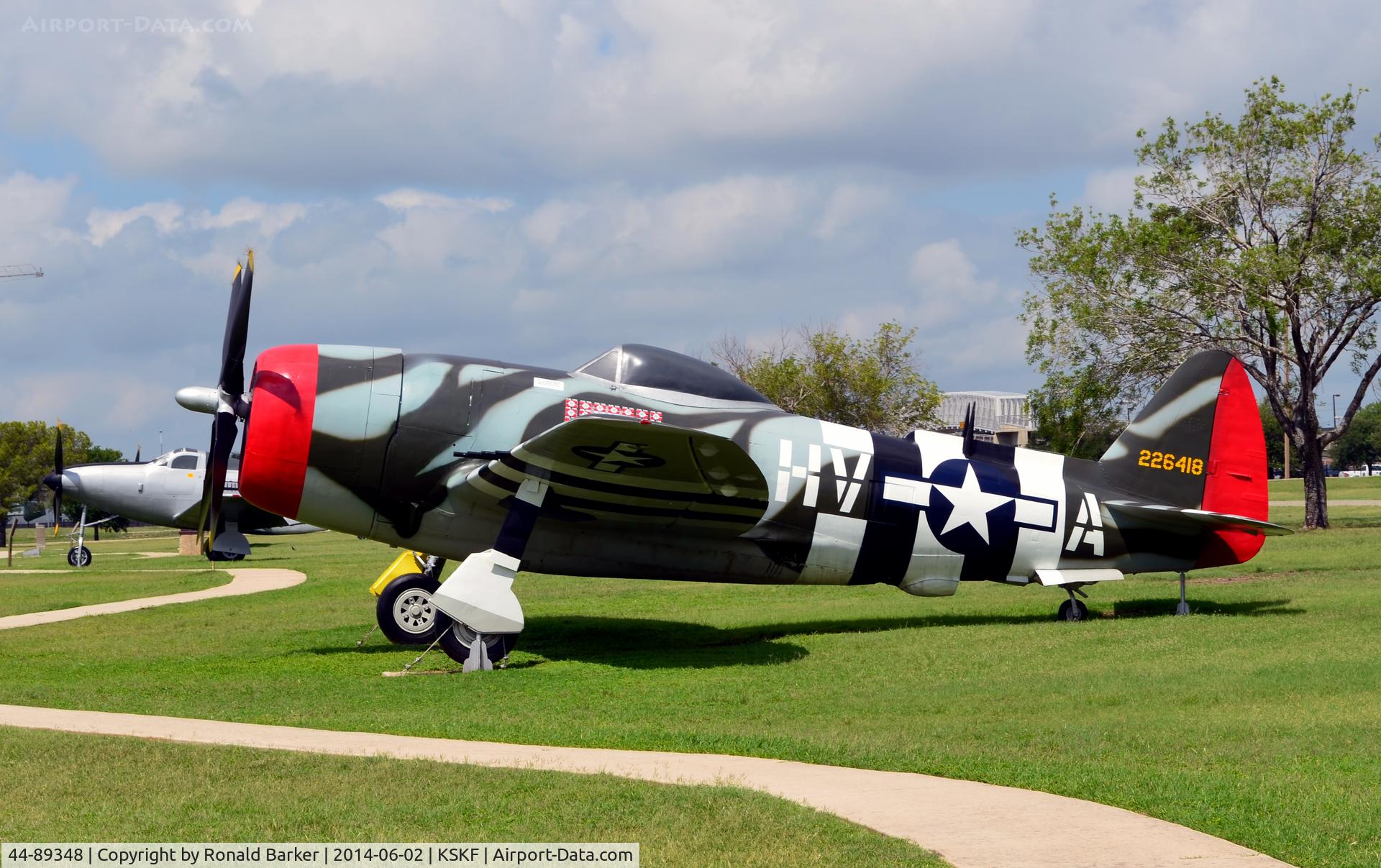 44-89348, 1944 Republic P-47N Thunderbolt C/N 539C/1565, Shown as 42-26418 LMTC