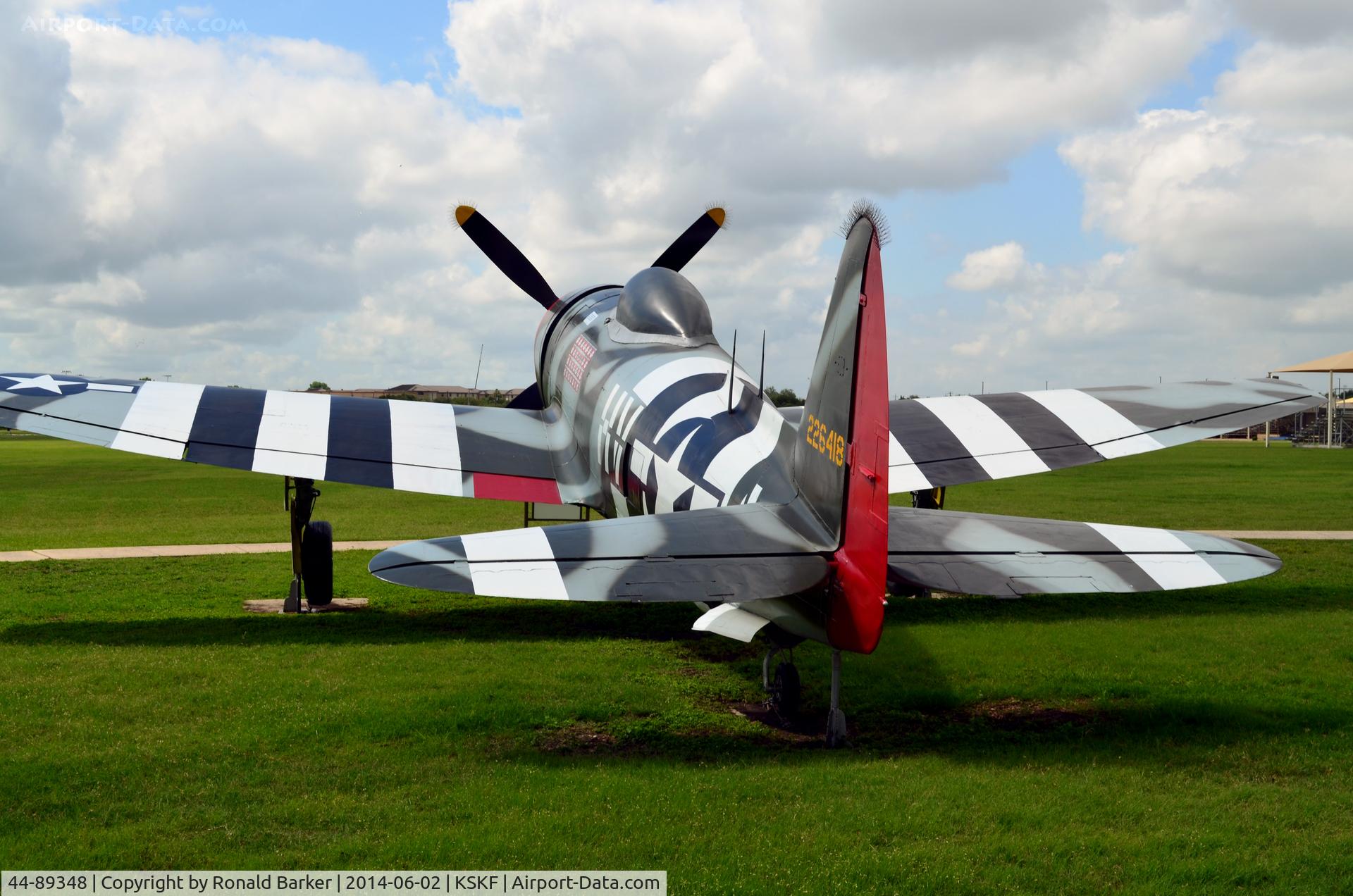 44-89348, 1944 Republic P-47N Thunderbolt C/N 539C/1565, Shown as 42-26418 LMTC