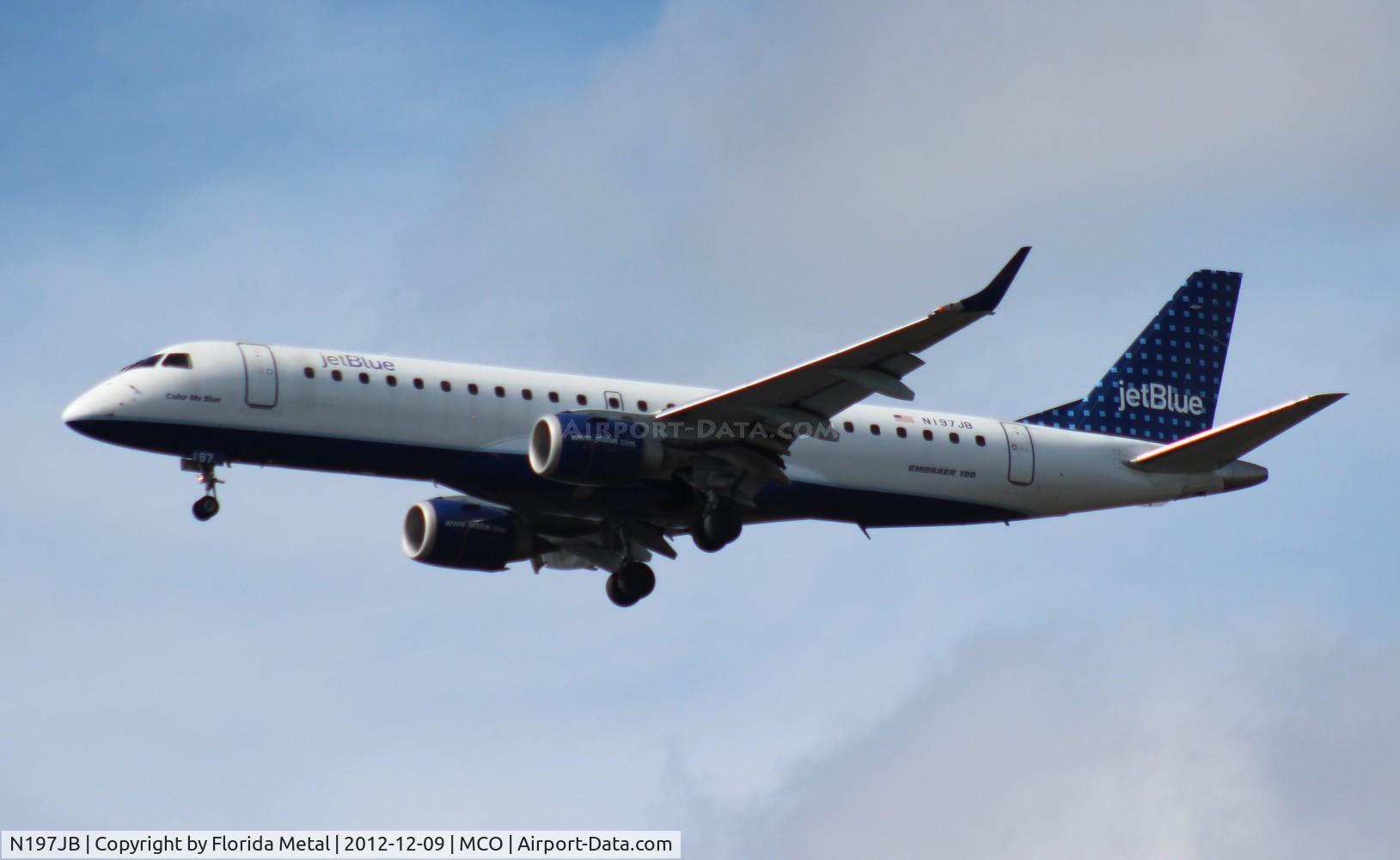 N197JB, 2006 Embraer 190AR (ERJ-190-100IGW) C/N 19000020, Jet Blue E190
