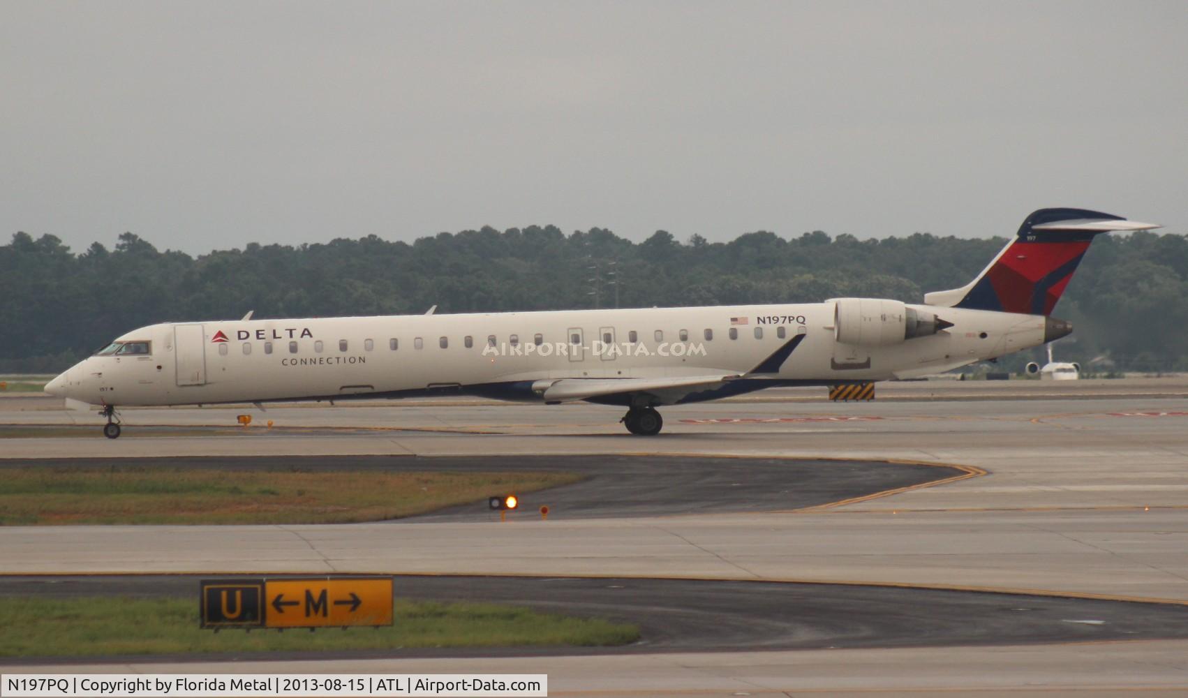 N197PQ, 2008 Bombardier CRJ-900ER (CL-600-2D24) C/N 15197, Delta Connection CRJ-900