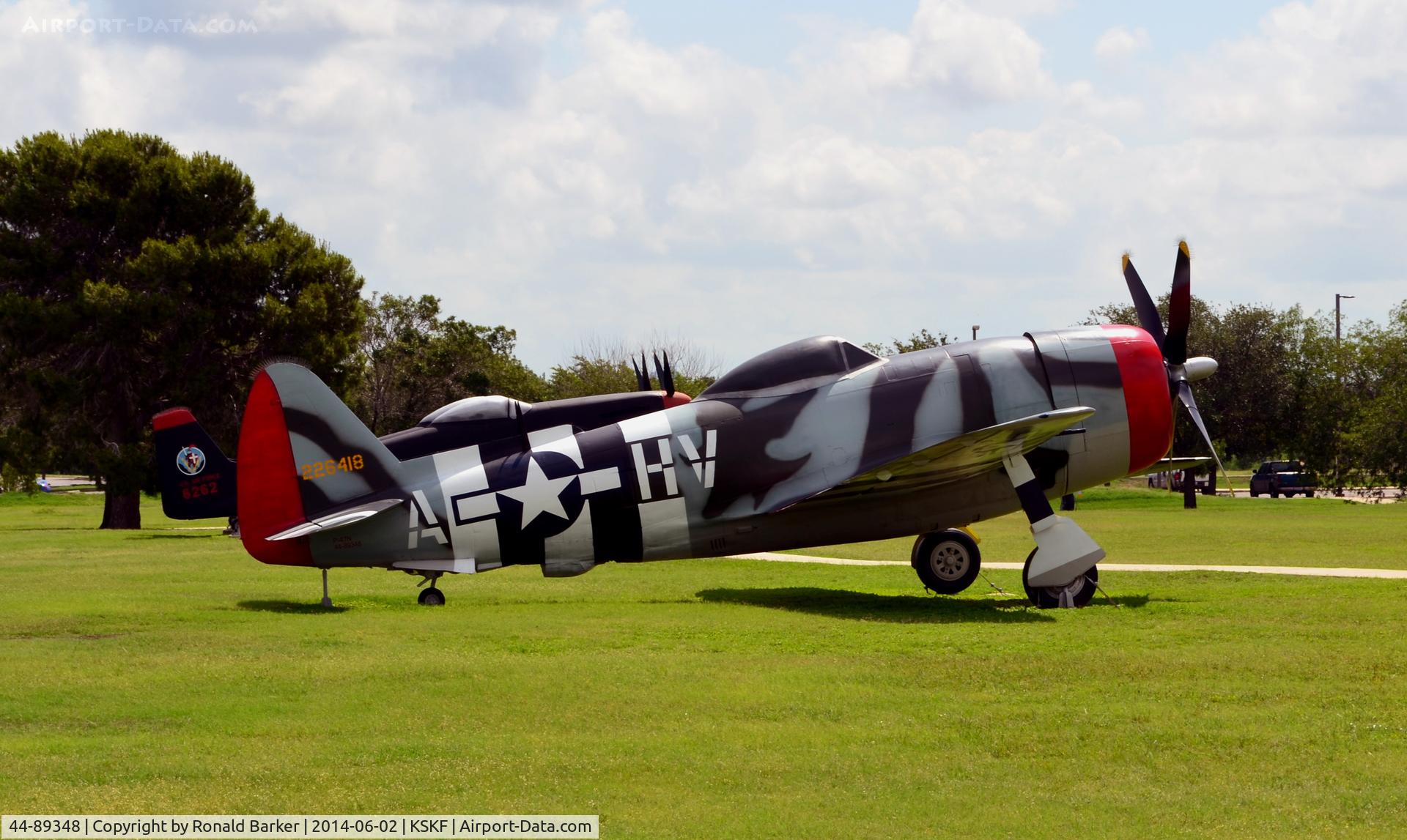 44-89348, 1944 Republic P-47N Thunderbolt C/N 539C/1565, Shown as 42-26418 LMTC
