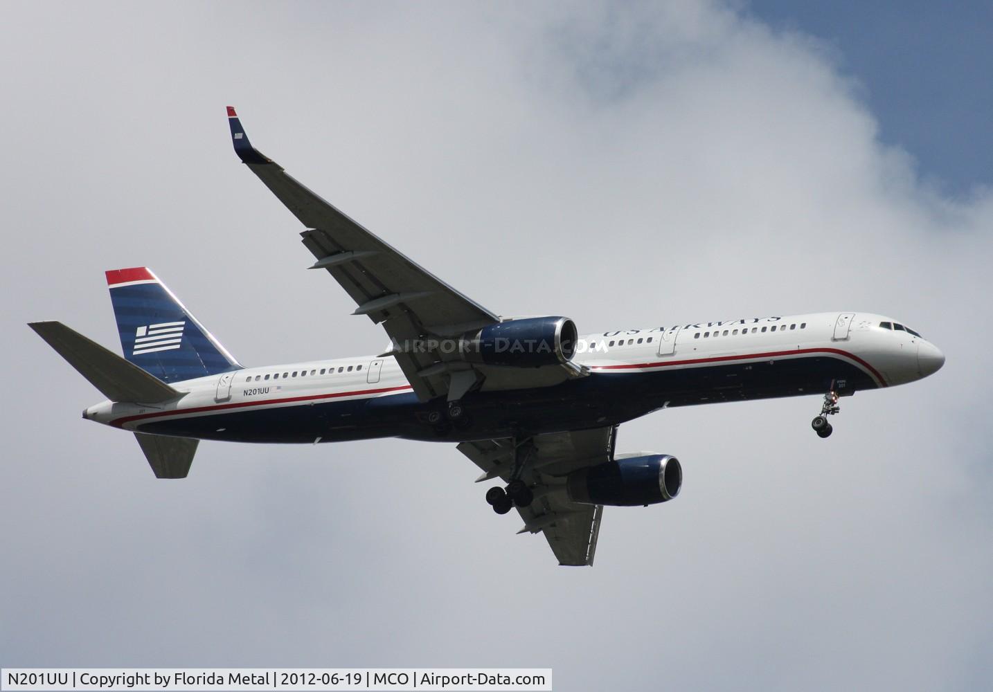 N201UU, 1995 Boeing 757-2B7 C/N 27810, US Airways 757