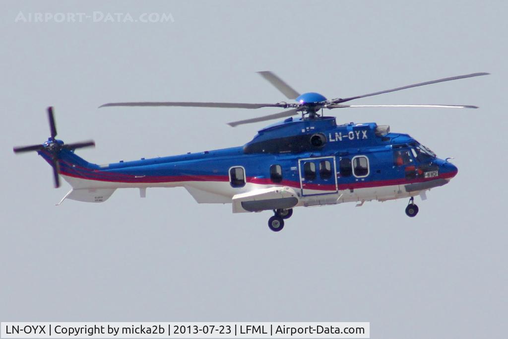 LN-OYX, 2013 Eurocopter EC-225LP Super Puma C/N 2865, In flight