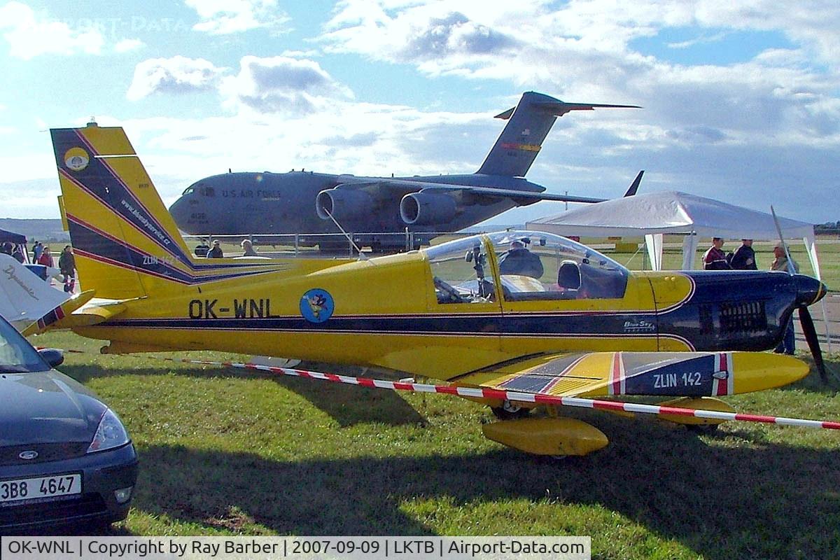 OK-WNL, 1991 Zlin Z-142C C/N 0525, Zlin Z.142C [0525] Brno~OK 09/09/2007